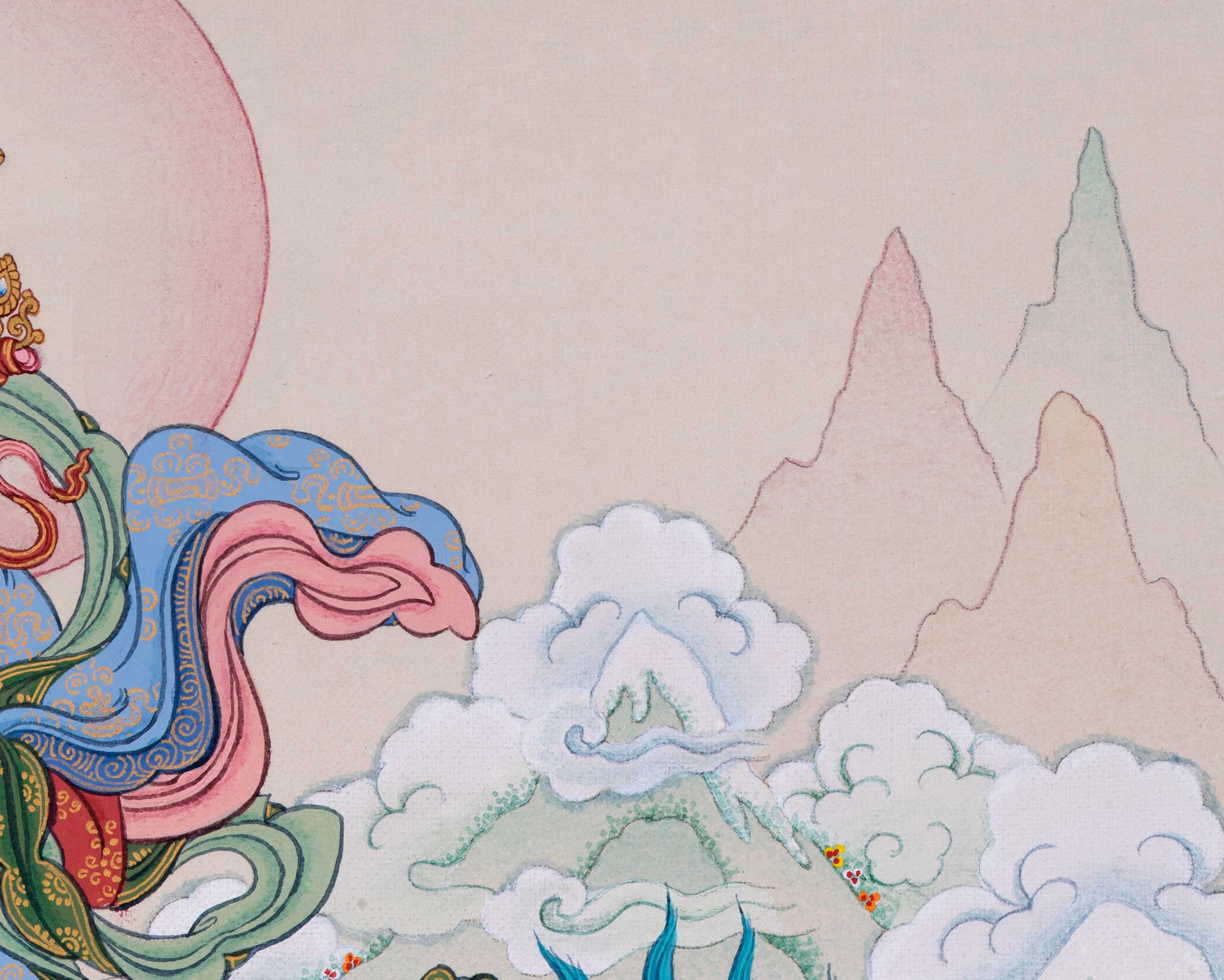 Tsheringma, Five Sisters Dakini Thangka