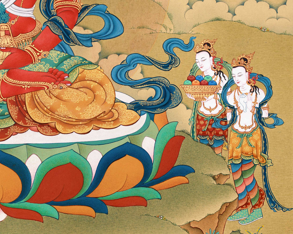Amitayus Buddha: Radiant Blessings of Infinite Life