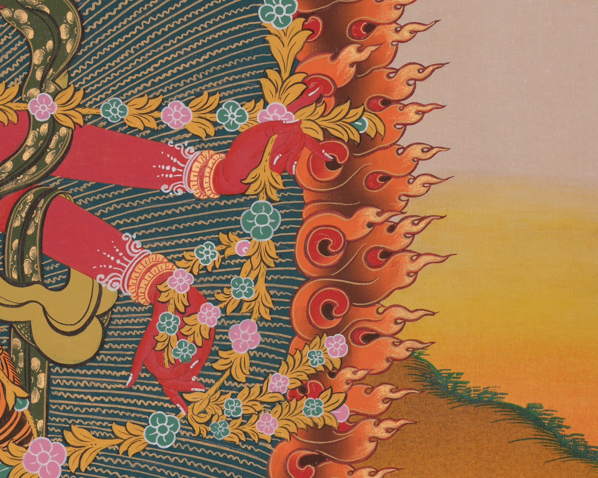 Sacred Kurukulla Thangka | Tantric Goddess Of Attraction | Red Tara