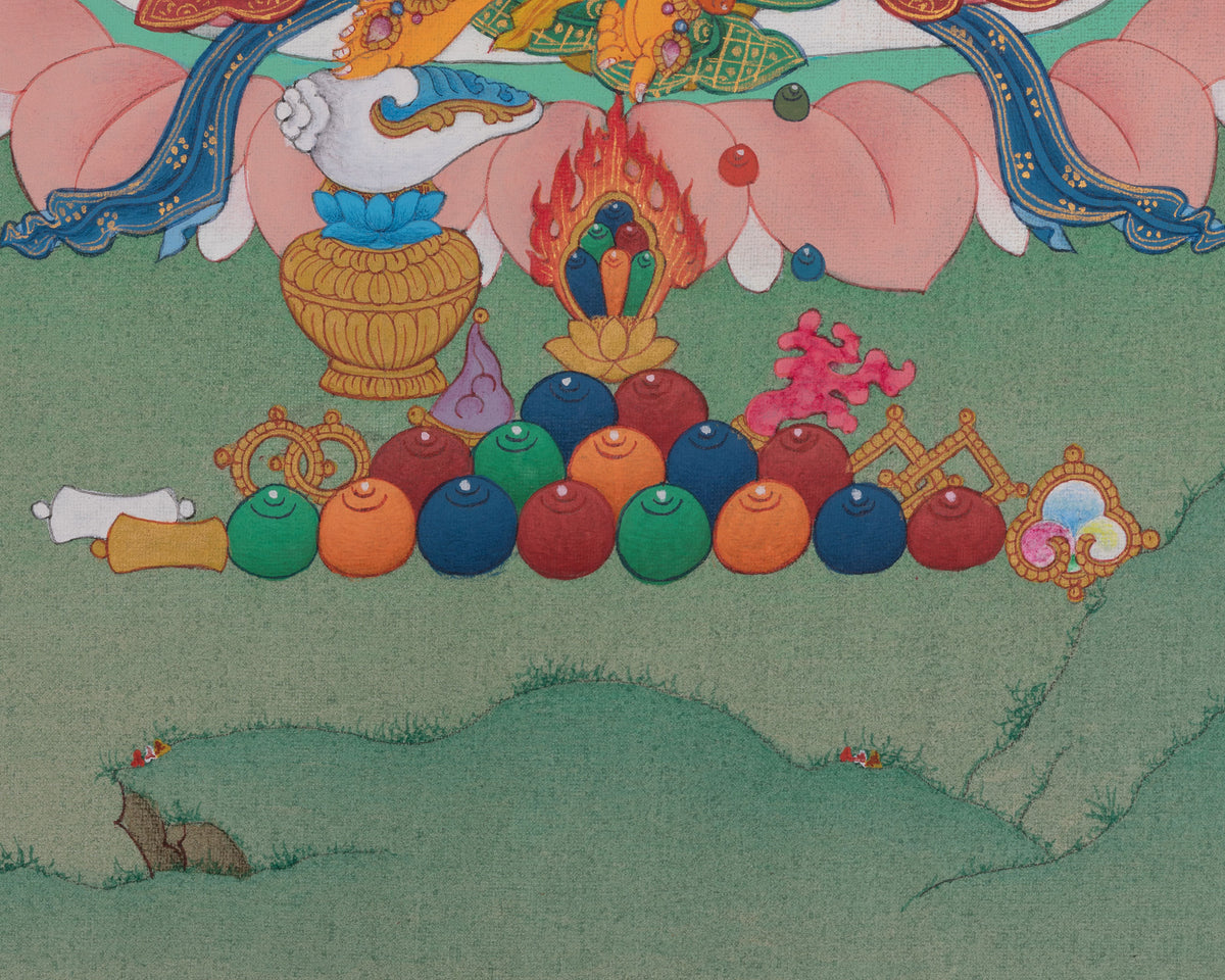 Dzambhala Buddhist Wealth Deity | Represents Prosperity And Abundance in Tibetan Buddhism