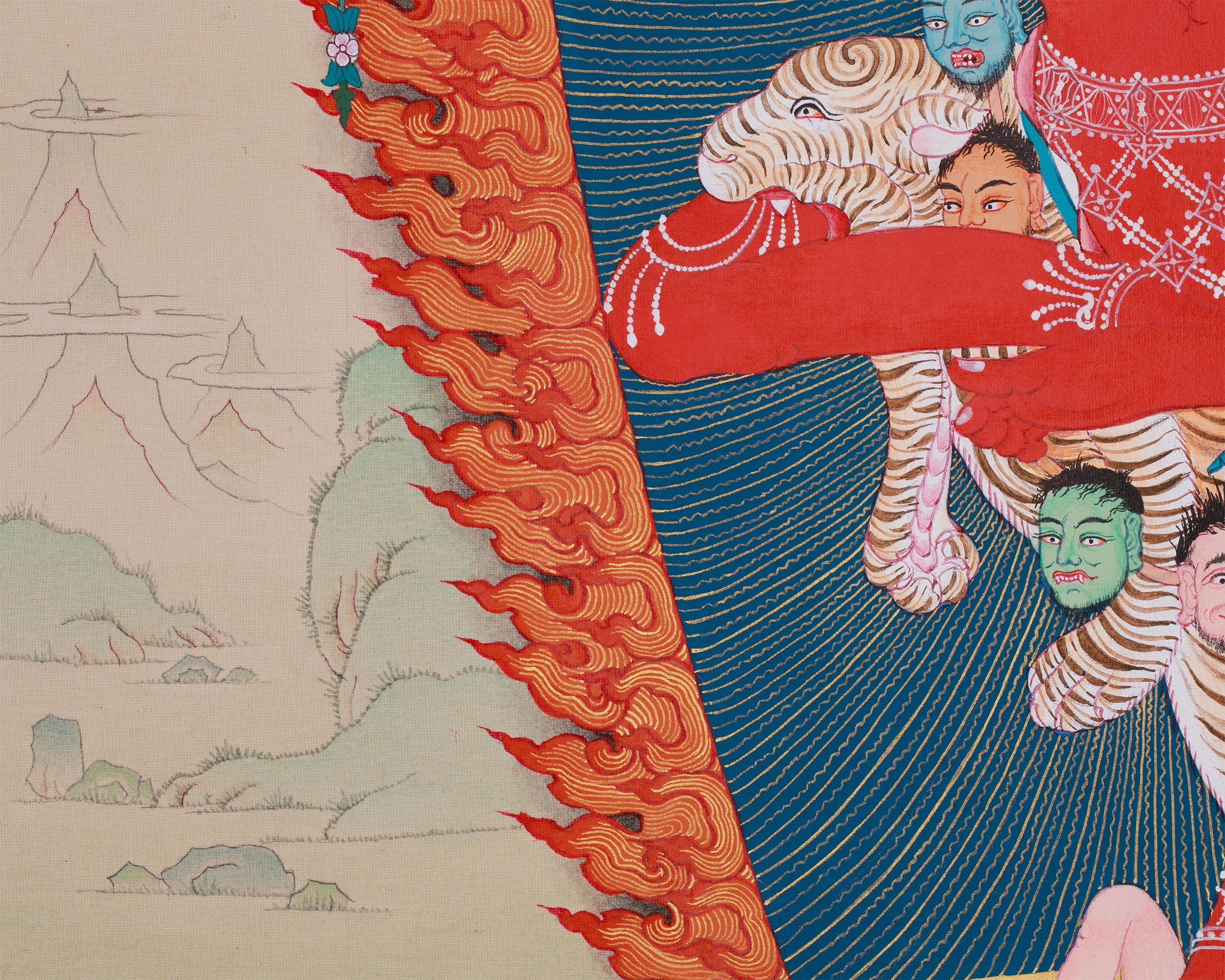 Dakini Kurukulla Painting | Buddhist Goddess of Attraction and Wisdom