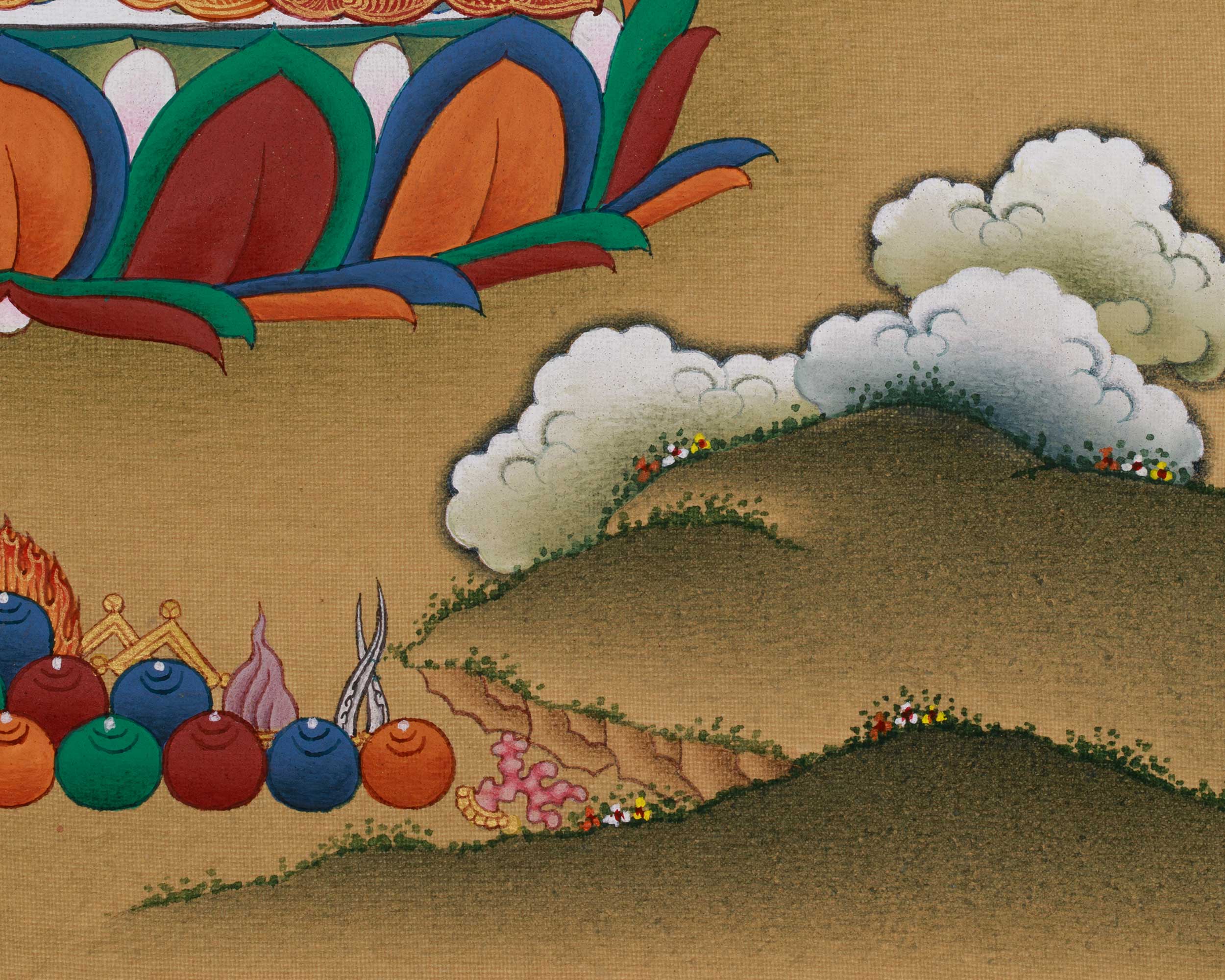 Bodhisattva Deity Kshitigarbha | Guardian of the Afterlife and Protector of Sentient Beings