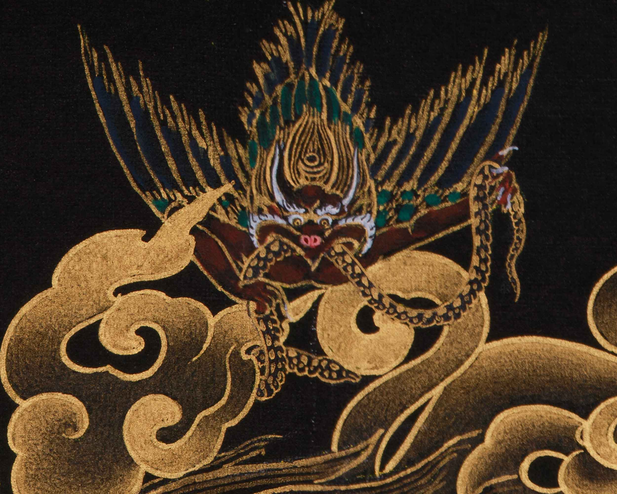 Wrathful Vajrakilaya Thangka | Transmutation of Negativity