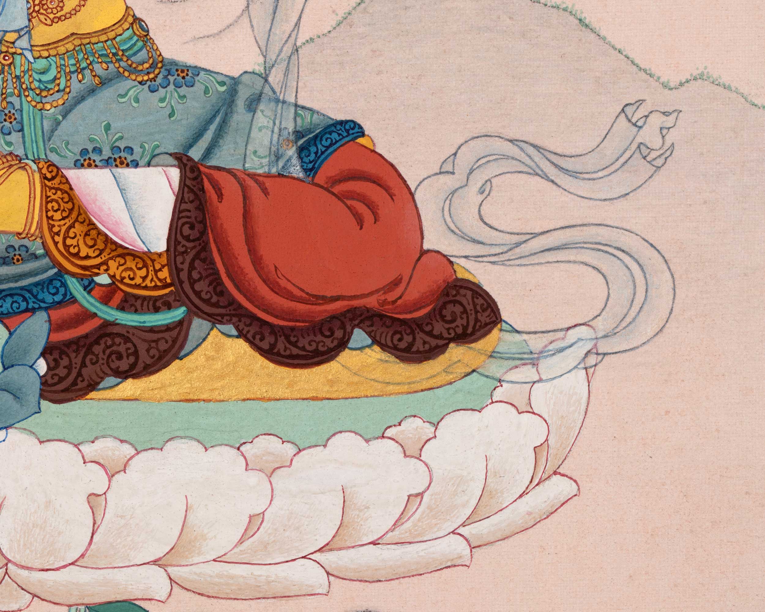 Sukha Sadhana Tara | 21 Tara of Surya Gupta Thangka