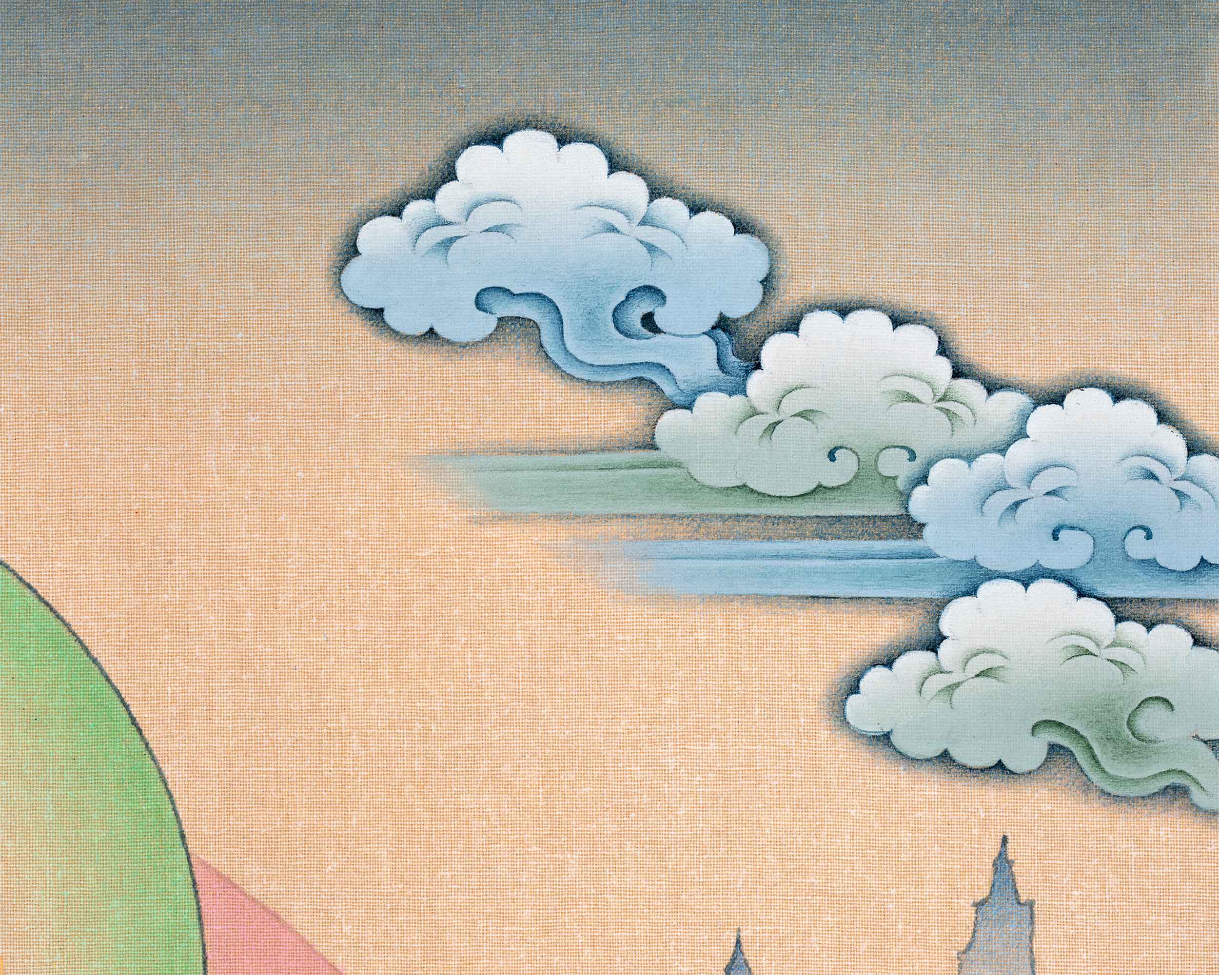 Thangka Artistry of Vairocana Buddha | Thangka Print of Universal Harmony