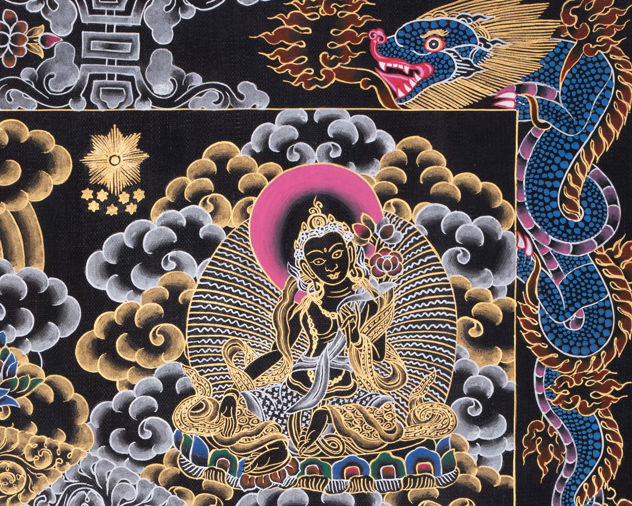 1000 Armed Chenrezig Mandala | Thangka of Boundless Compassion