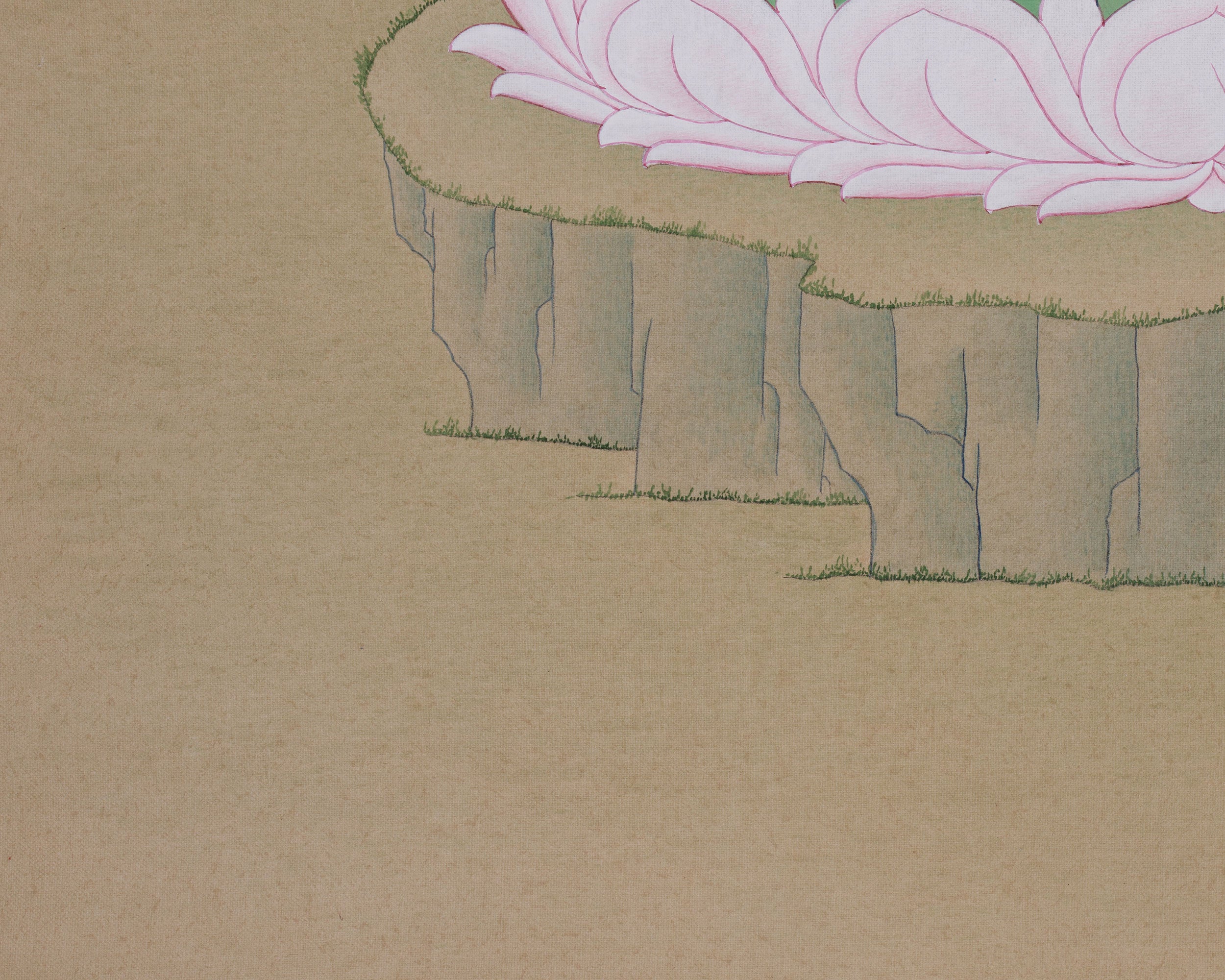 Tibetan Bodhisattva Tara | Seven-Eyed Goddess, White Dolma Artwork