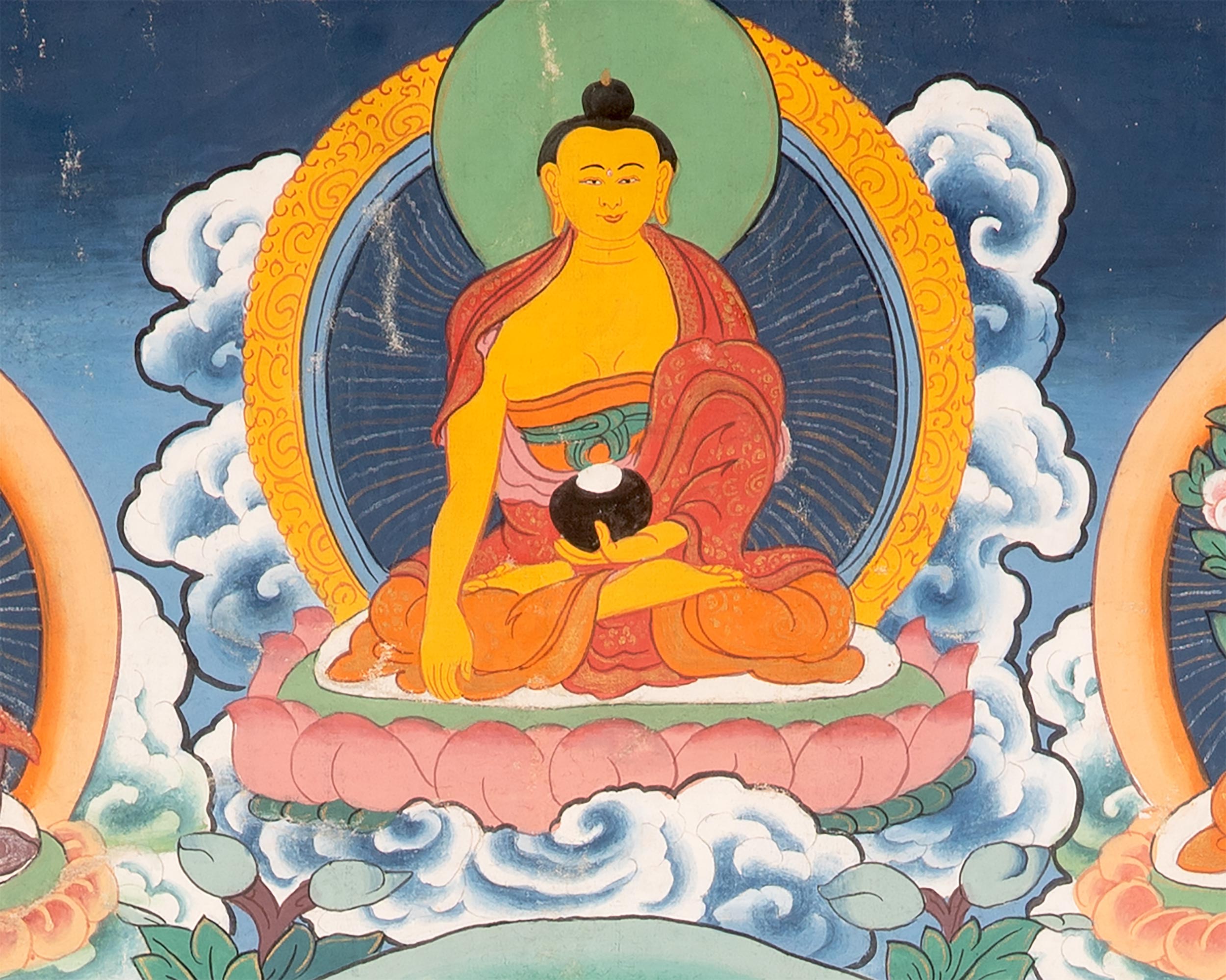 Original Green Tara in Brocade | The Compassionate Goddess of Healing and Protection