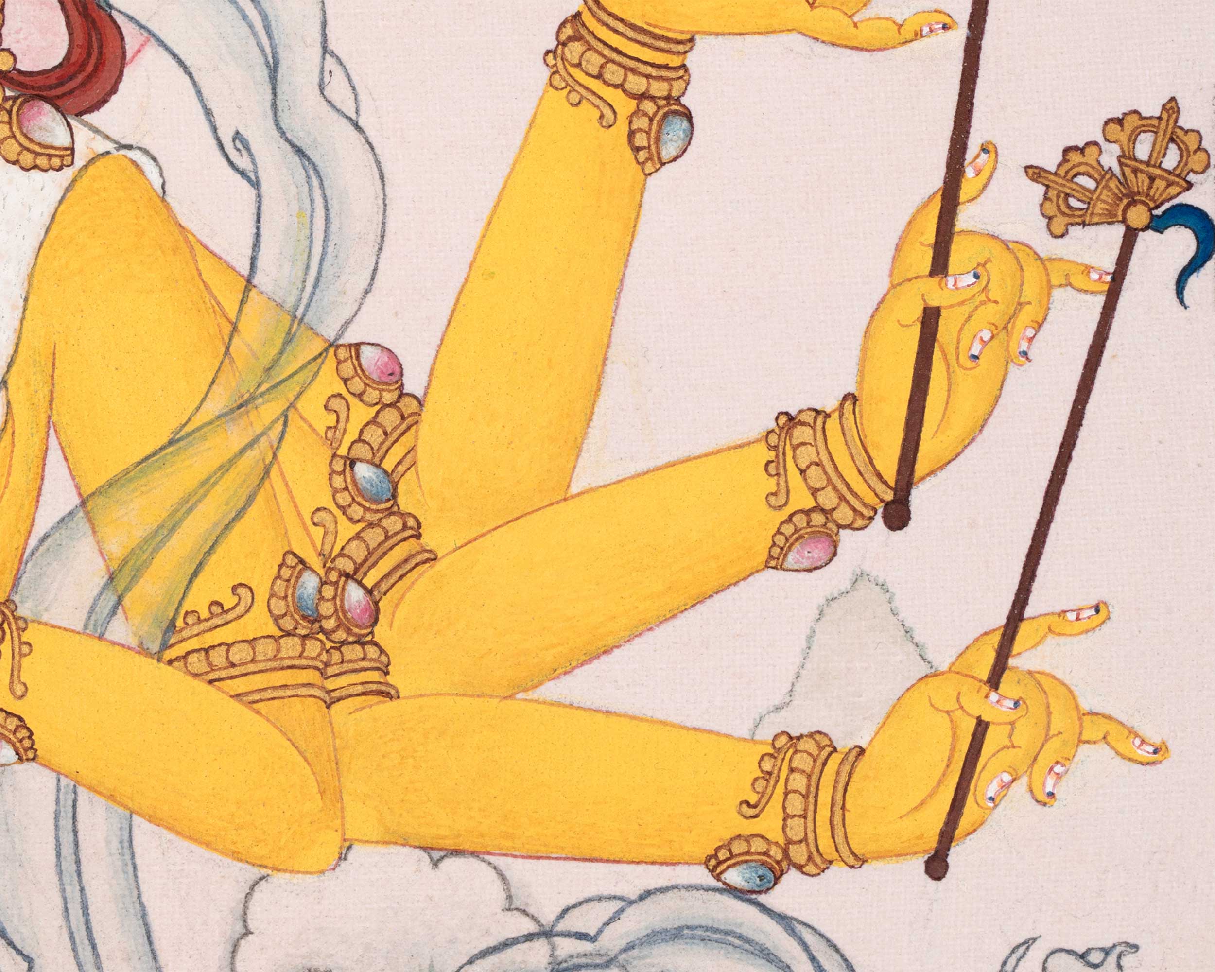Mangalaloka Tara | 21 Tara of Surya Gupta Thangka