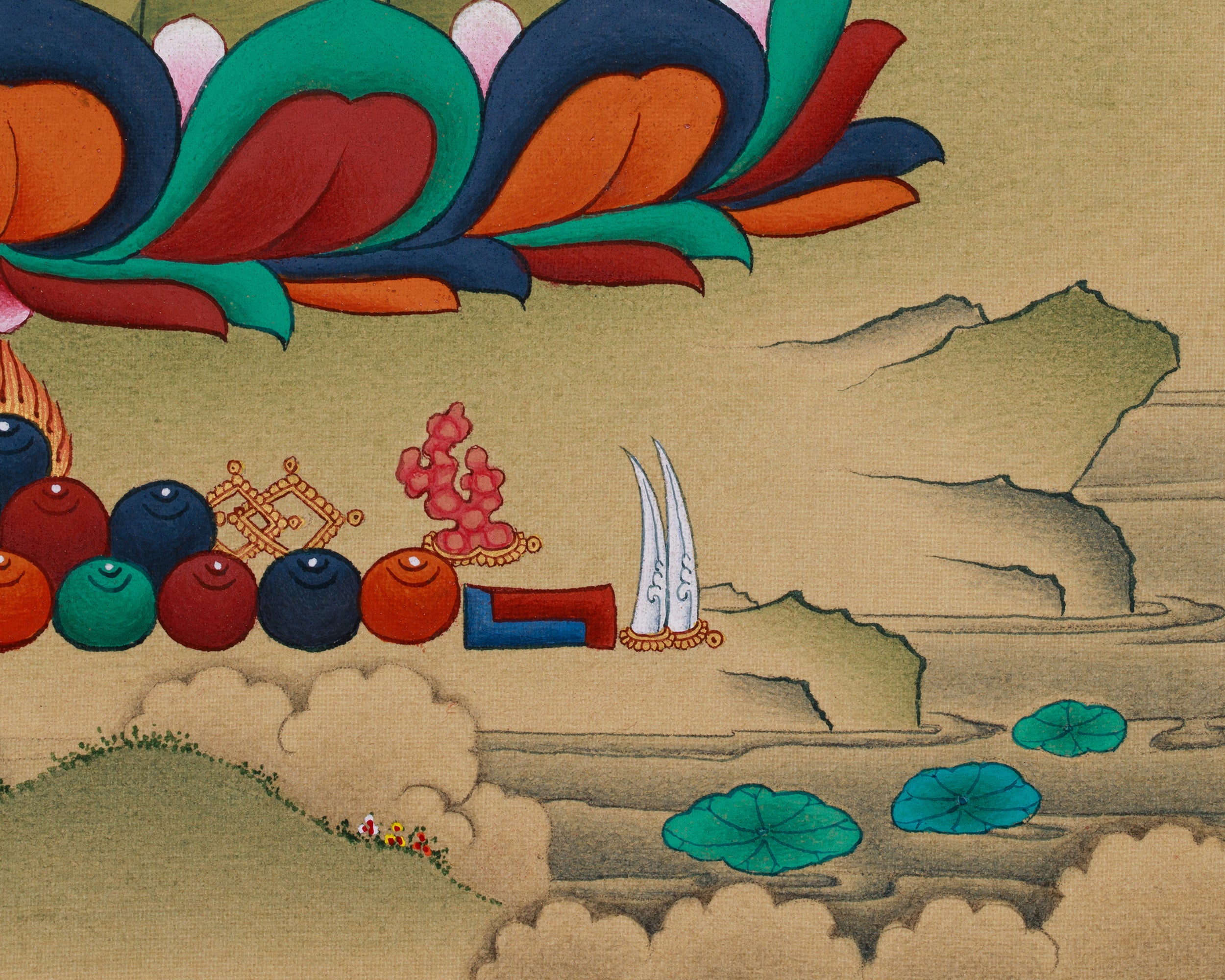 Vajradhara Art | Buddha of Supreme Power and Wisdom | Karma Gadri Artistry