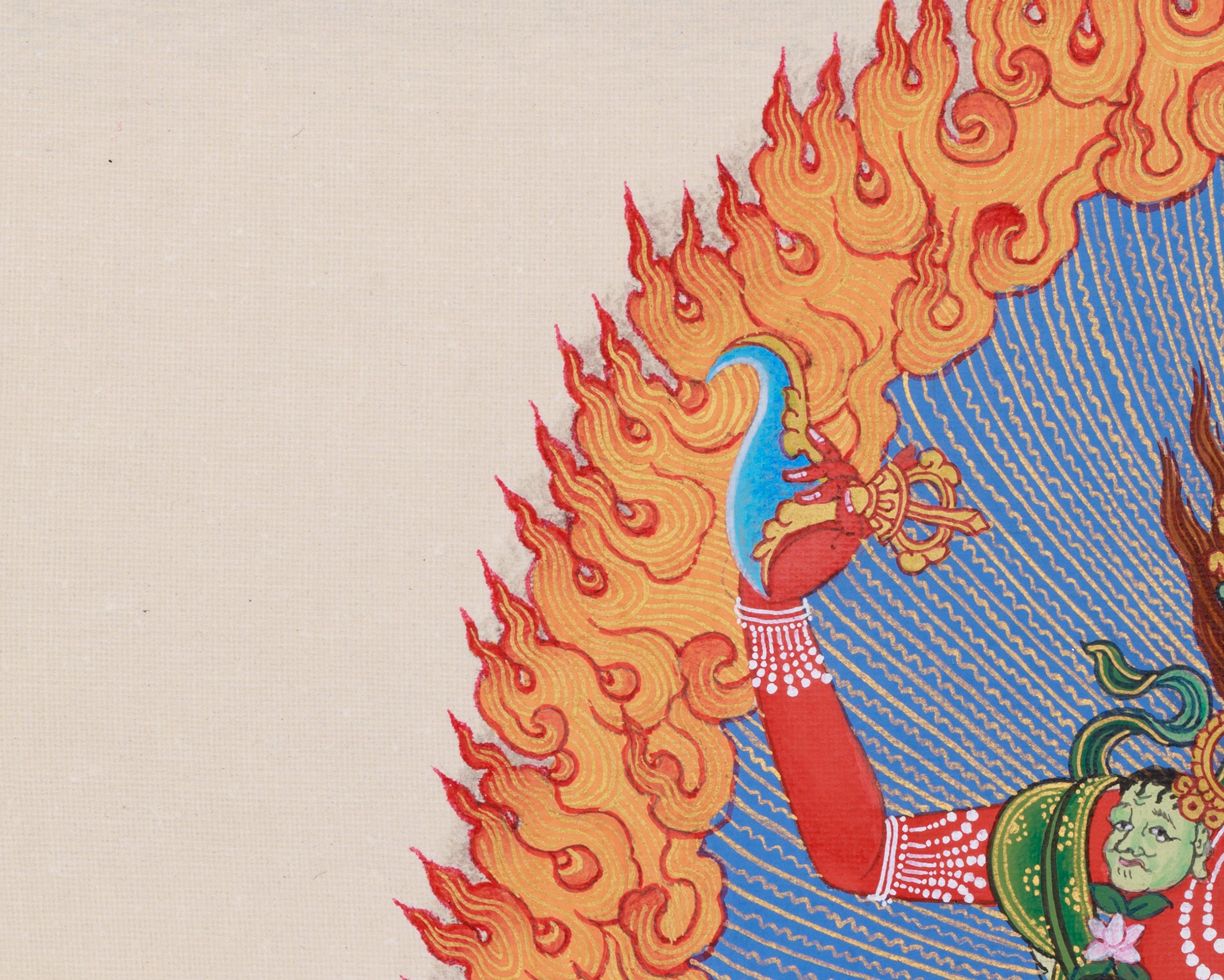 Dorje Phagmo Thangka | Sacred Vajravarahi, the Powerful Goddess of Transformation
