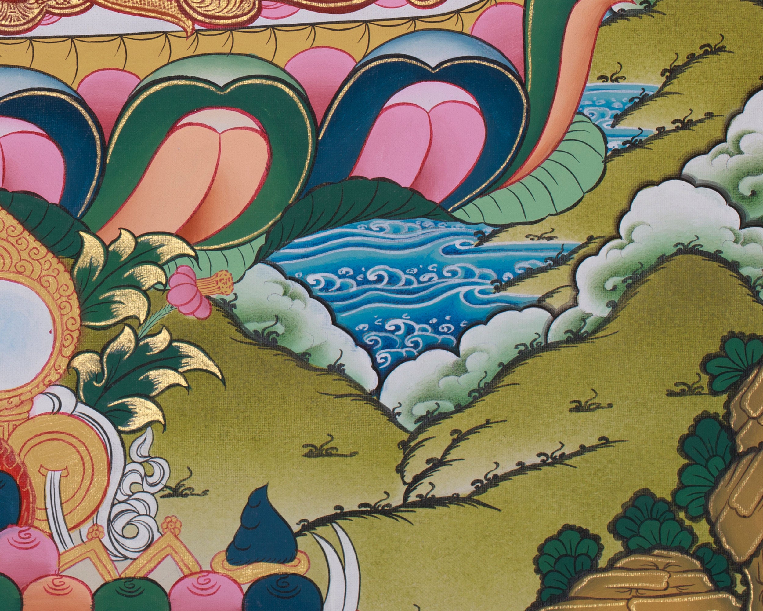 The Shakyamuni Buddha Thangka | Symbol of Enlightenment & Inner Peace