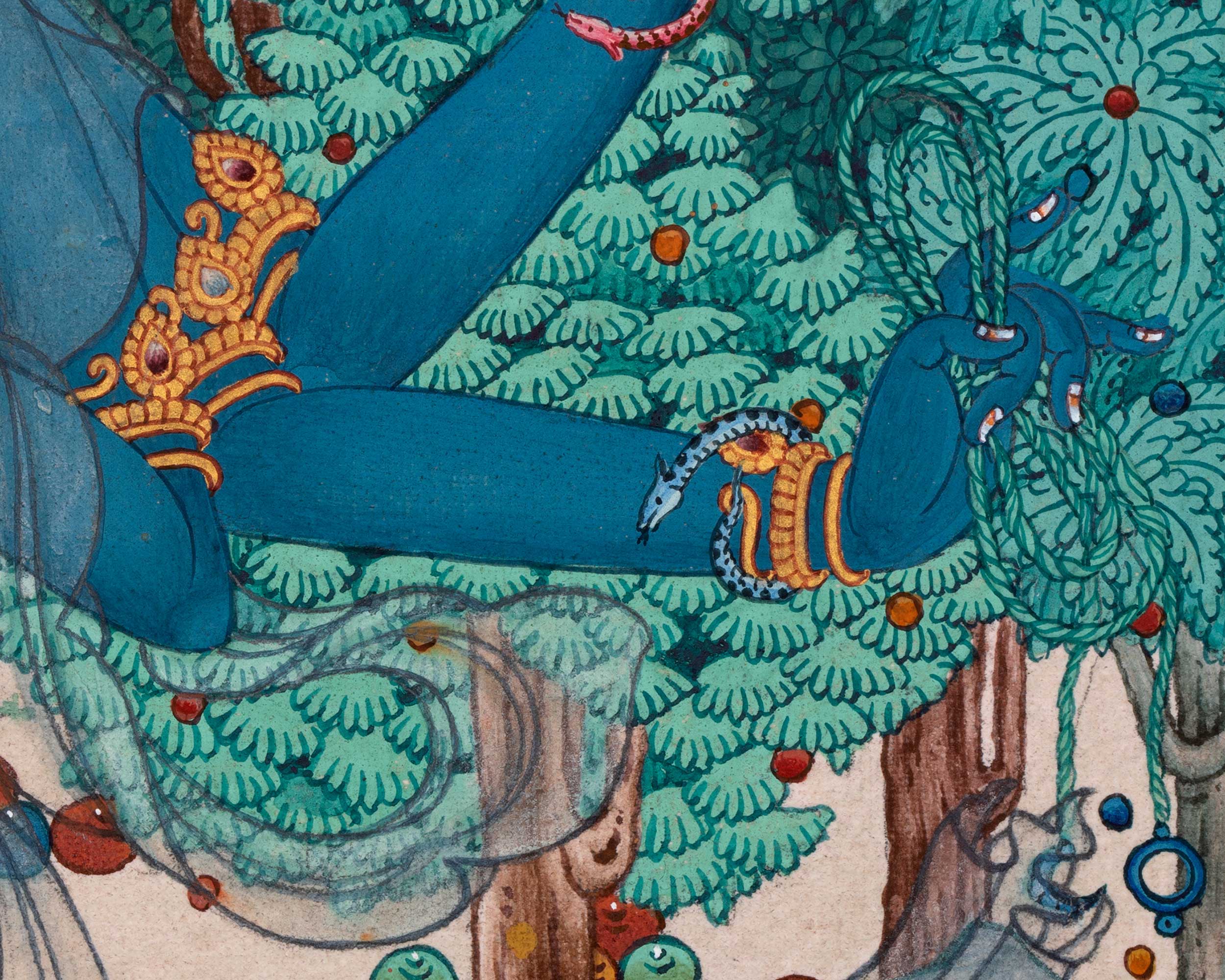 Bhrikuti Tara| 21 Tara of Surya Gupta Thangka