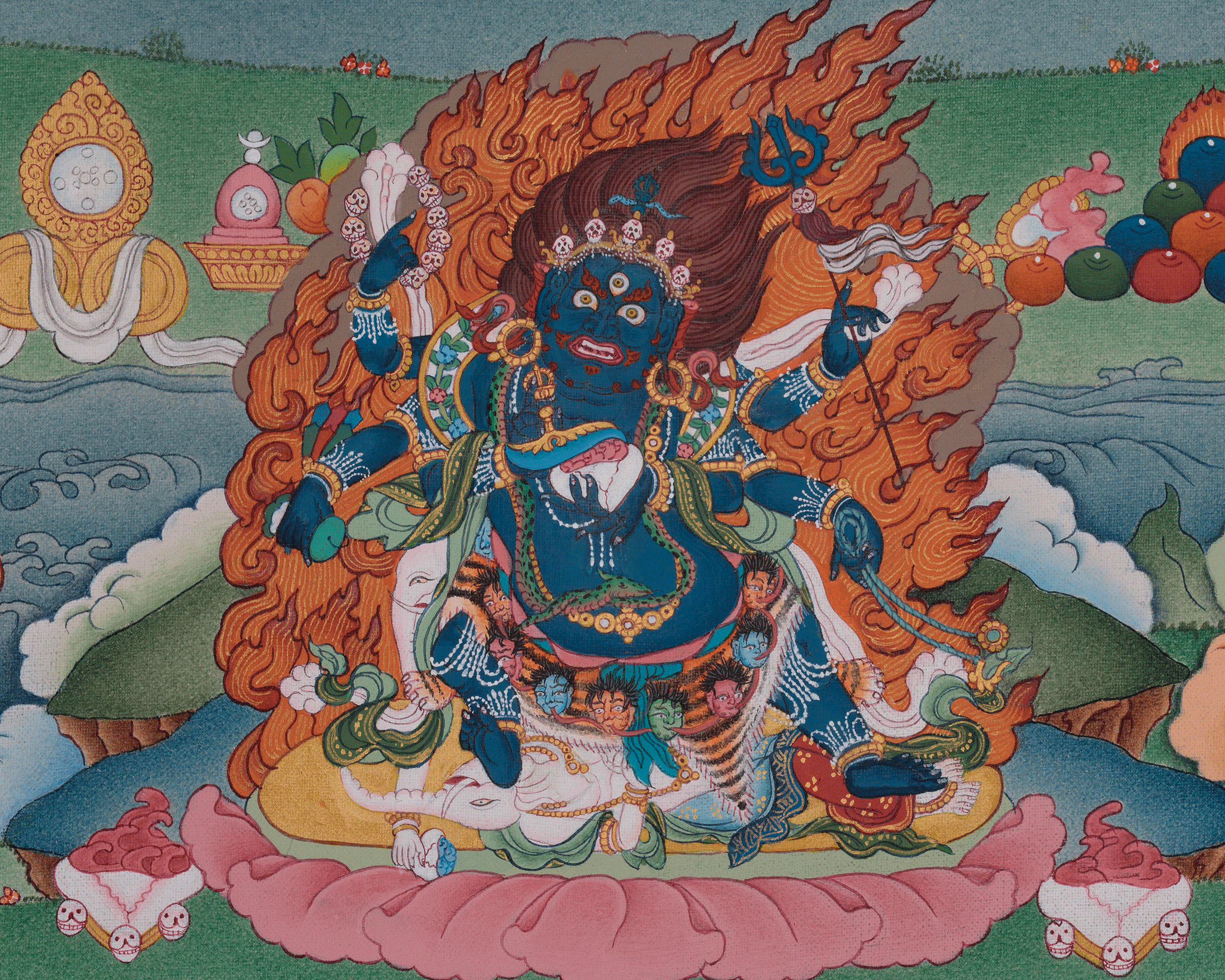 Tsongkhaba Buddhist Art | Sacred Tibetan Teacher of Wisdom and Compassion