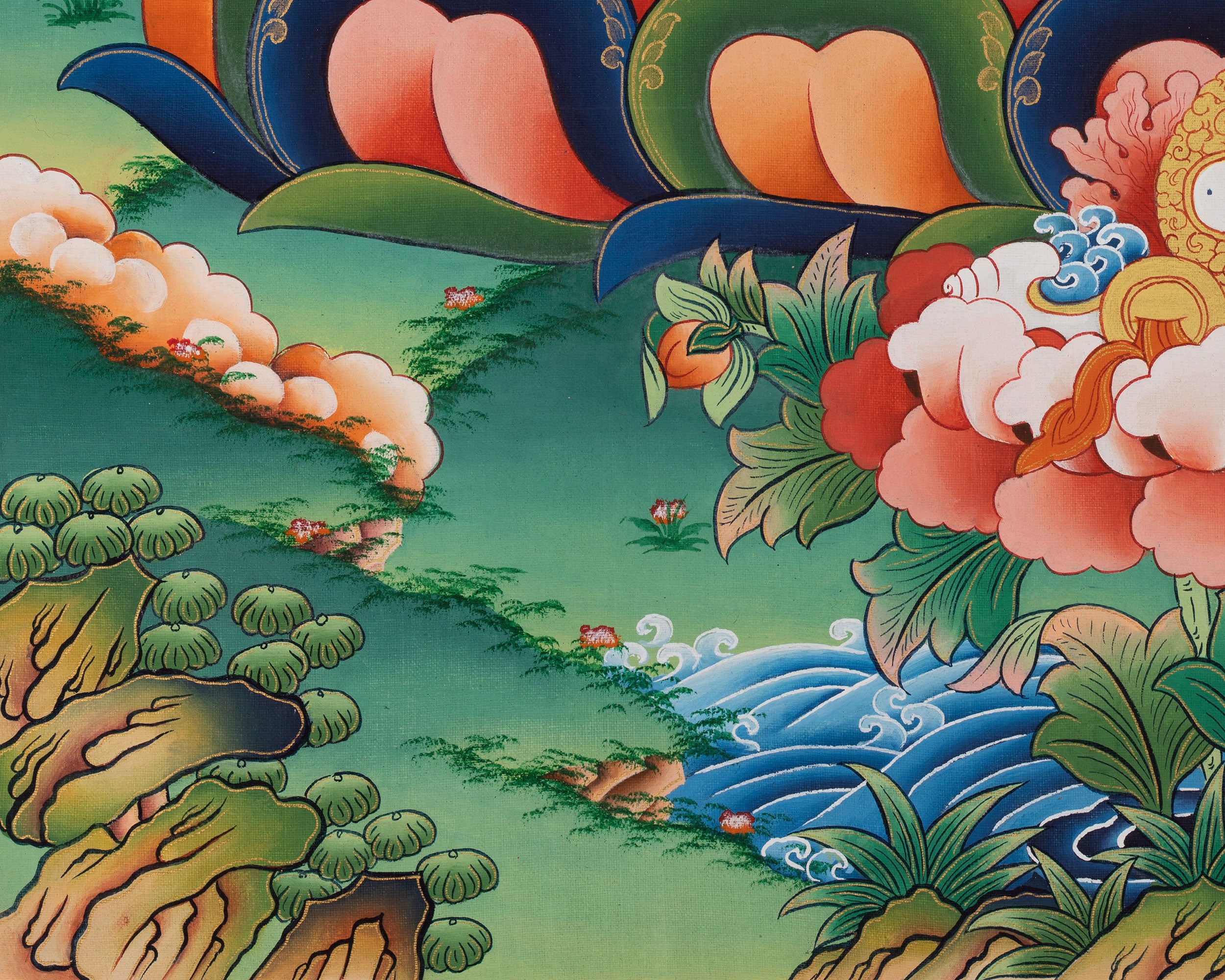 Chenrezig Thangka | Art Painting for Meditation