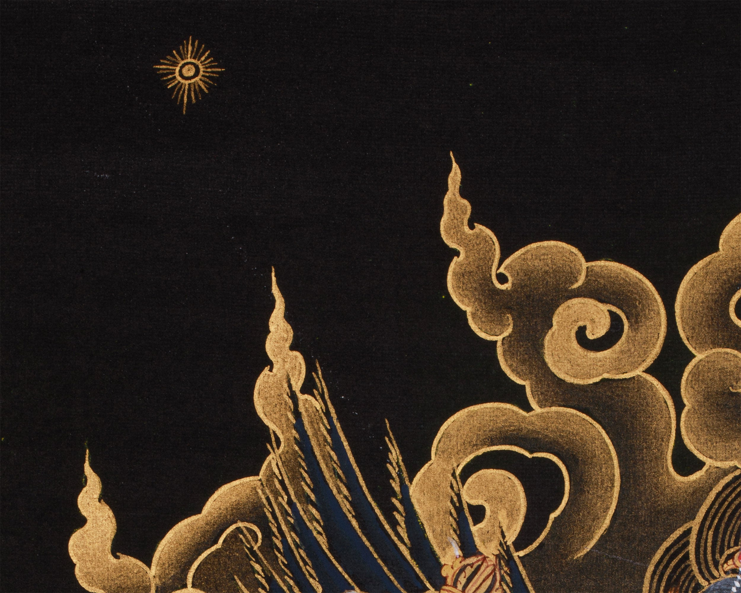 Vajrakilaya with Consort Painting | Wrathful Protector Deity