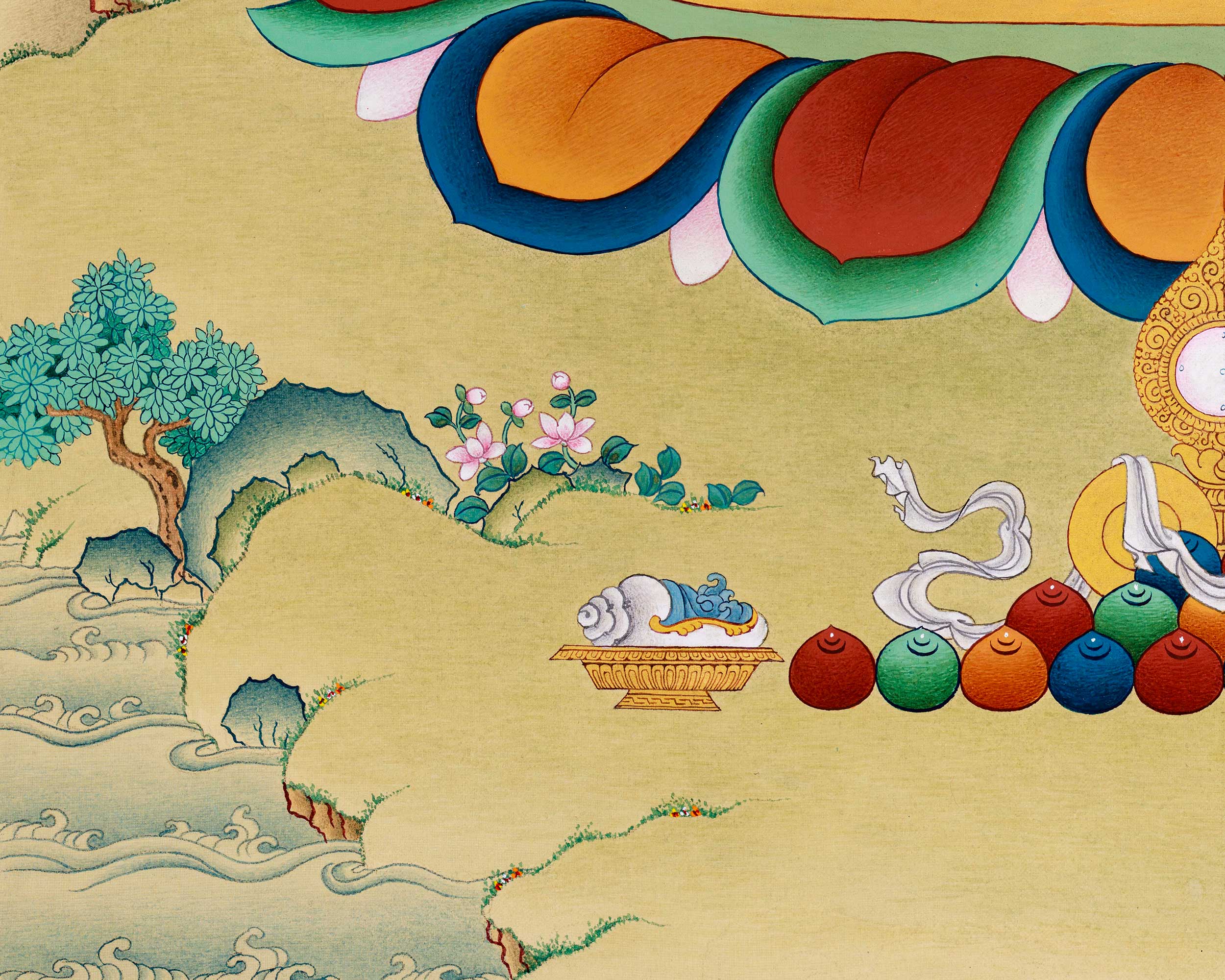 Feirce Power, Wrathful Compassion Vajrapani Thangka