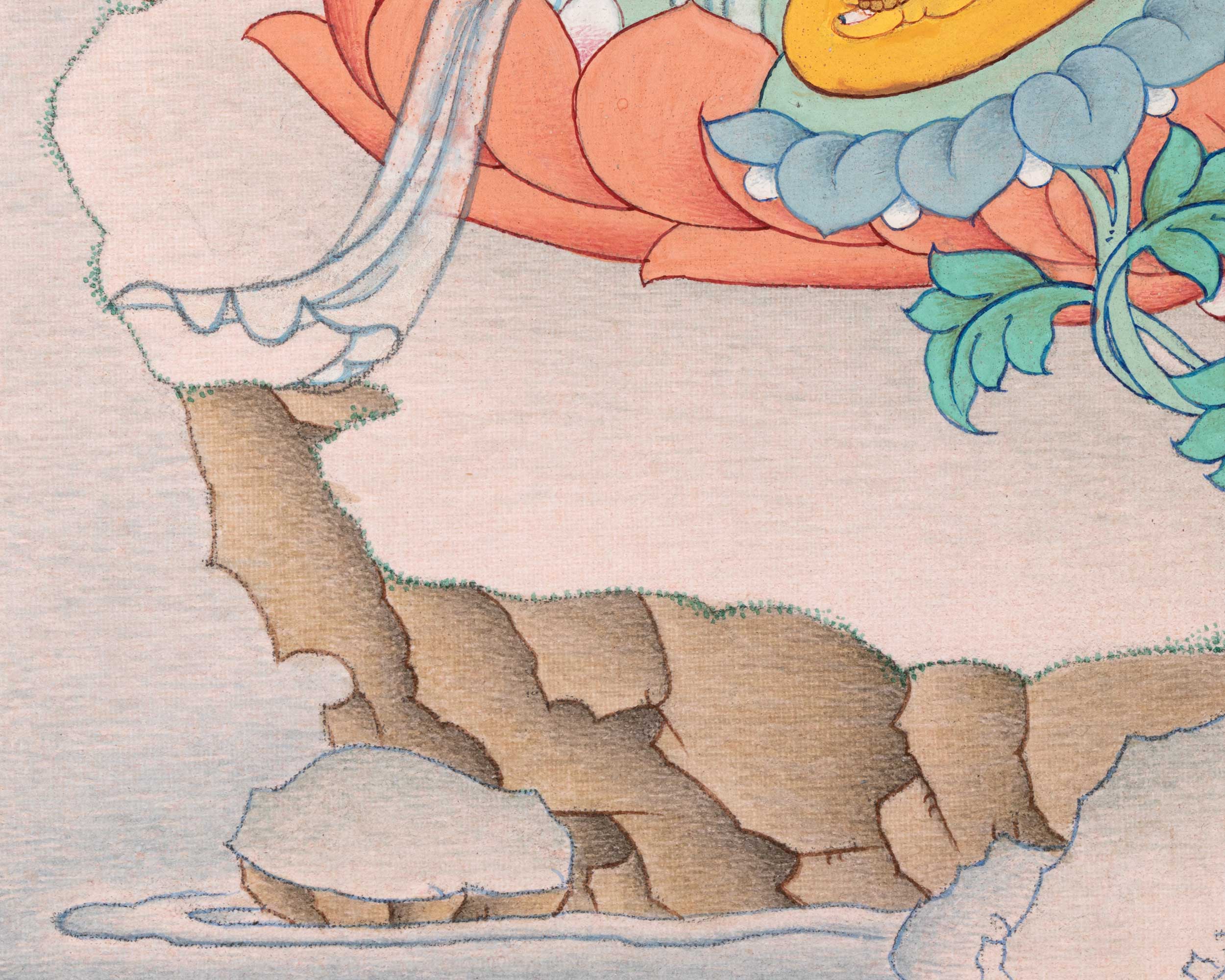 Siddhi Sambhava Tara | 21 Tara of Surya Gupta Thangka