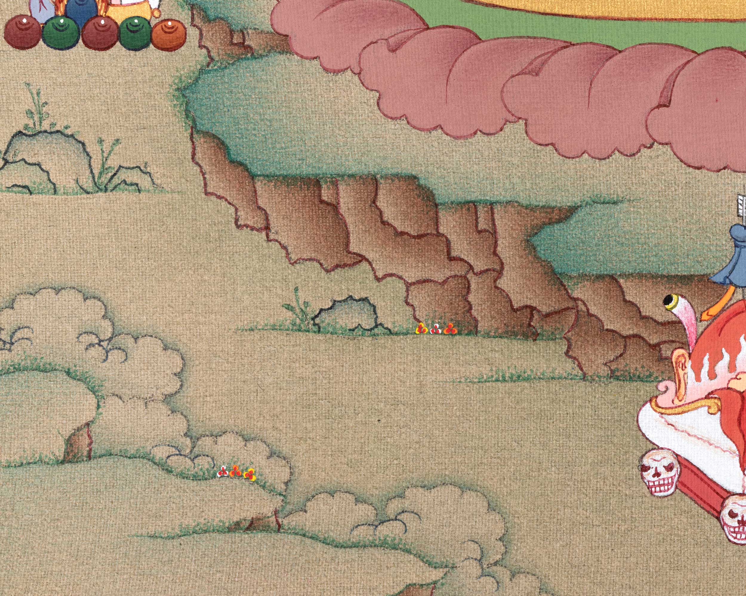 Discover the Mystical Vajravarahi Thangka - A Symbol of Liberation | Traditional Buddhist Artwork