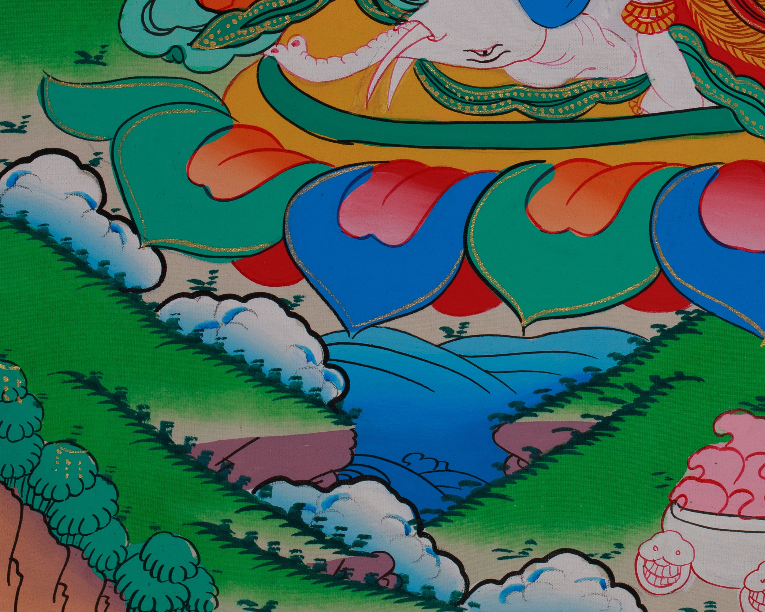 Kagyu Mahakala Buddha | Six Armed Mahakala