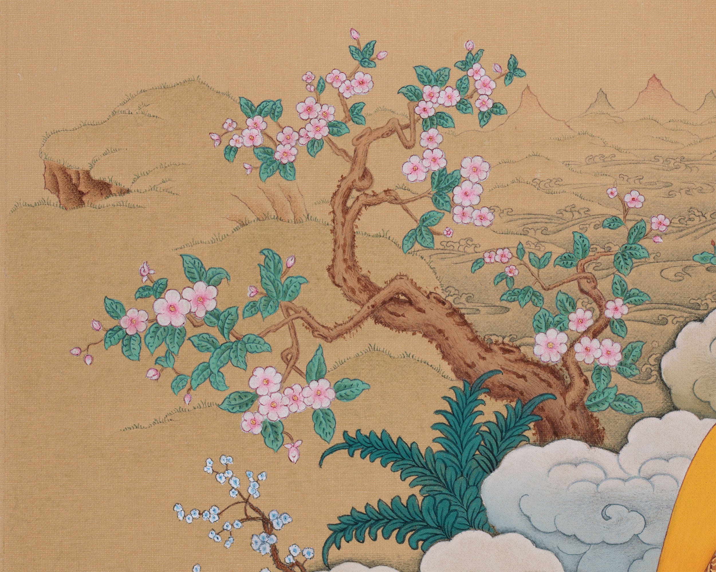 Dharma Teacher Thangka of Shakyamuni | Enlightened Buddha of Wisdom