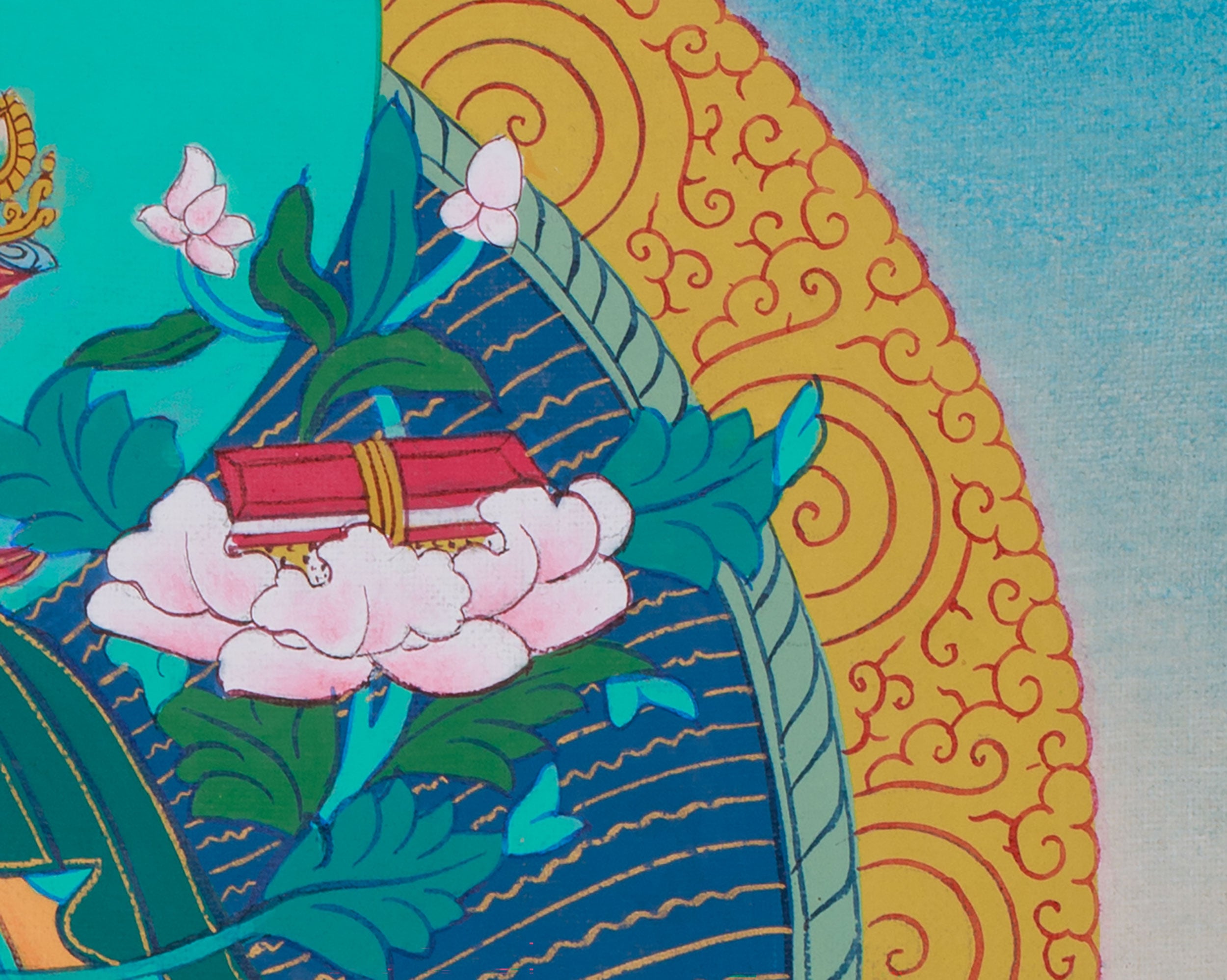 Manjushri Wisdom Artwork | Bodhisattva of Clarity, Insight, and Enlightenment