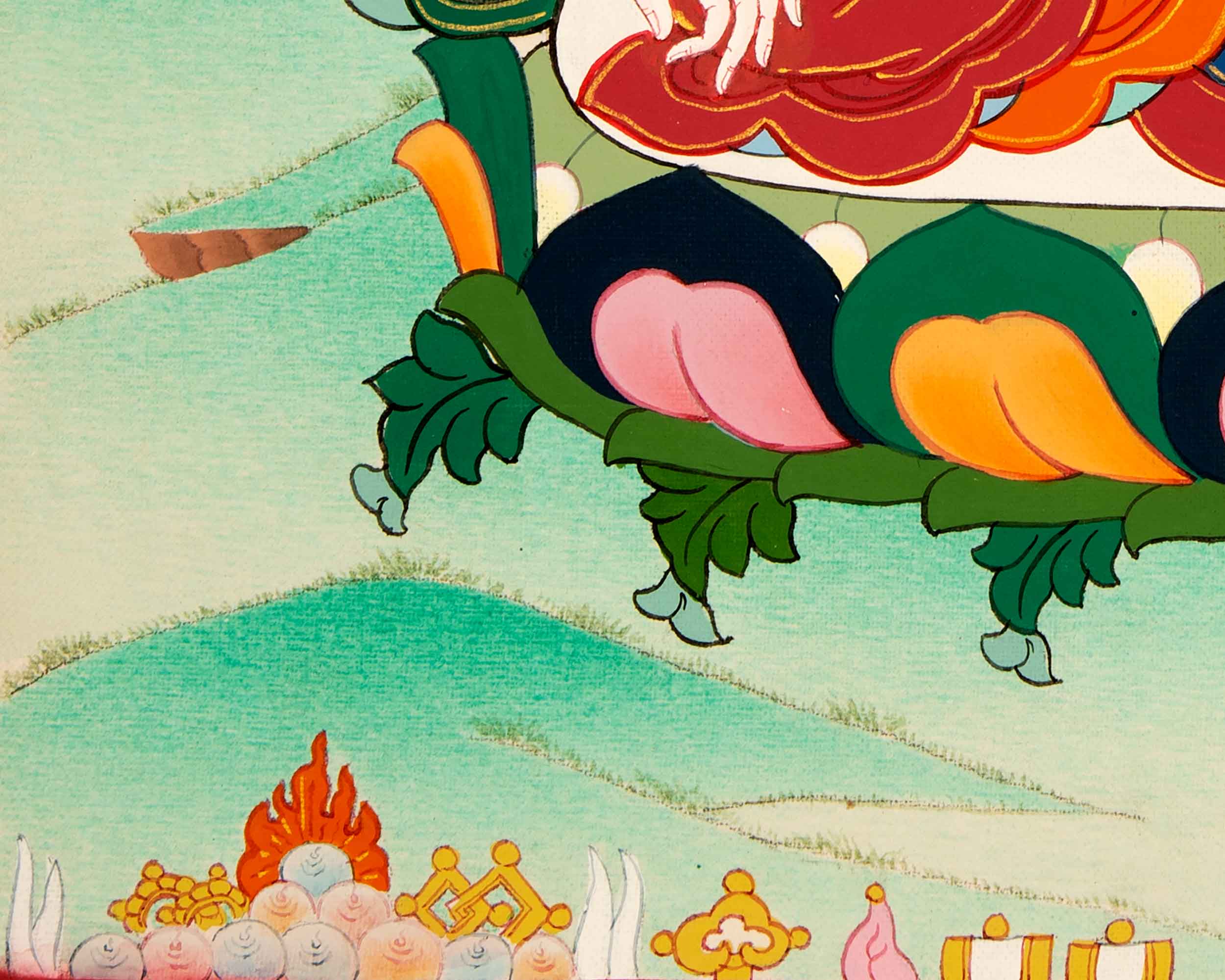 Embrace Inner Peace With White Tara | Discover Peace and Healing Through Thangka Art