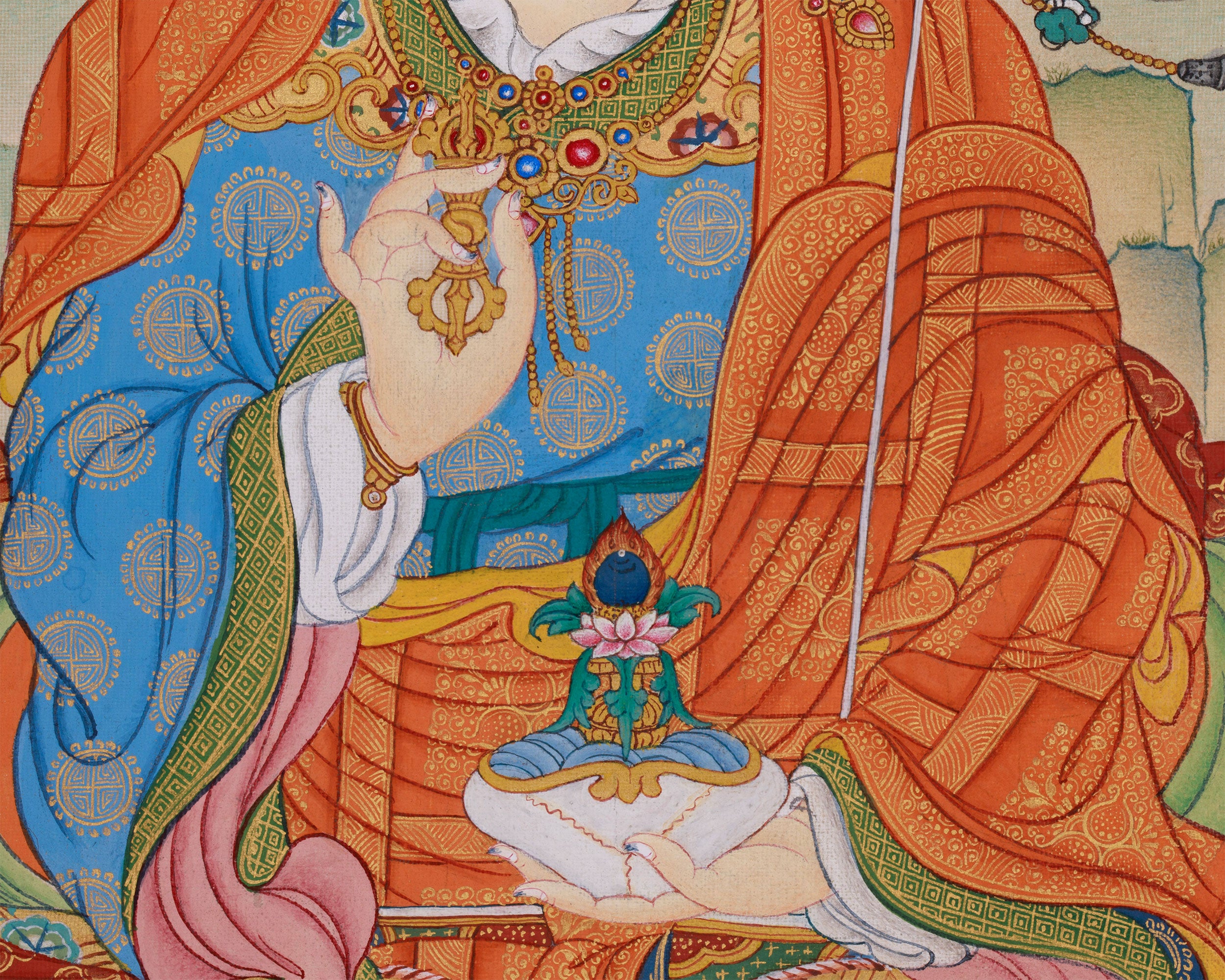 Guru Rinpoche, The Master of Tantras | Protector of the Dharma and Spiritual Power
