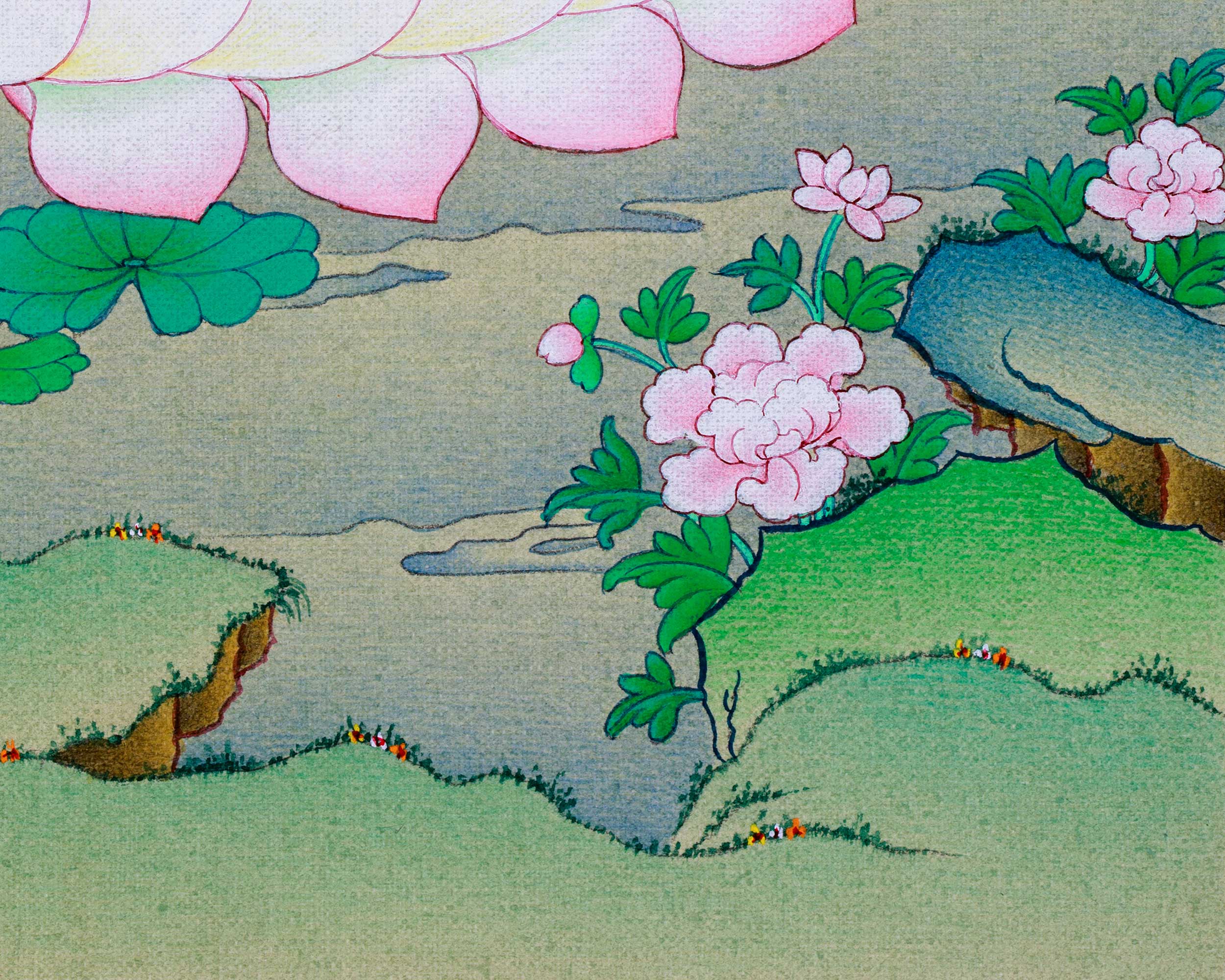 Perfect Chenresig Thangka for Practice