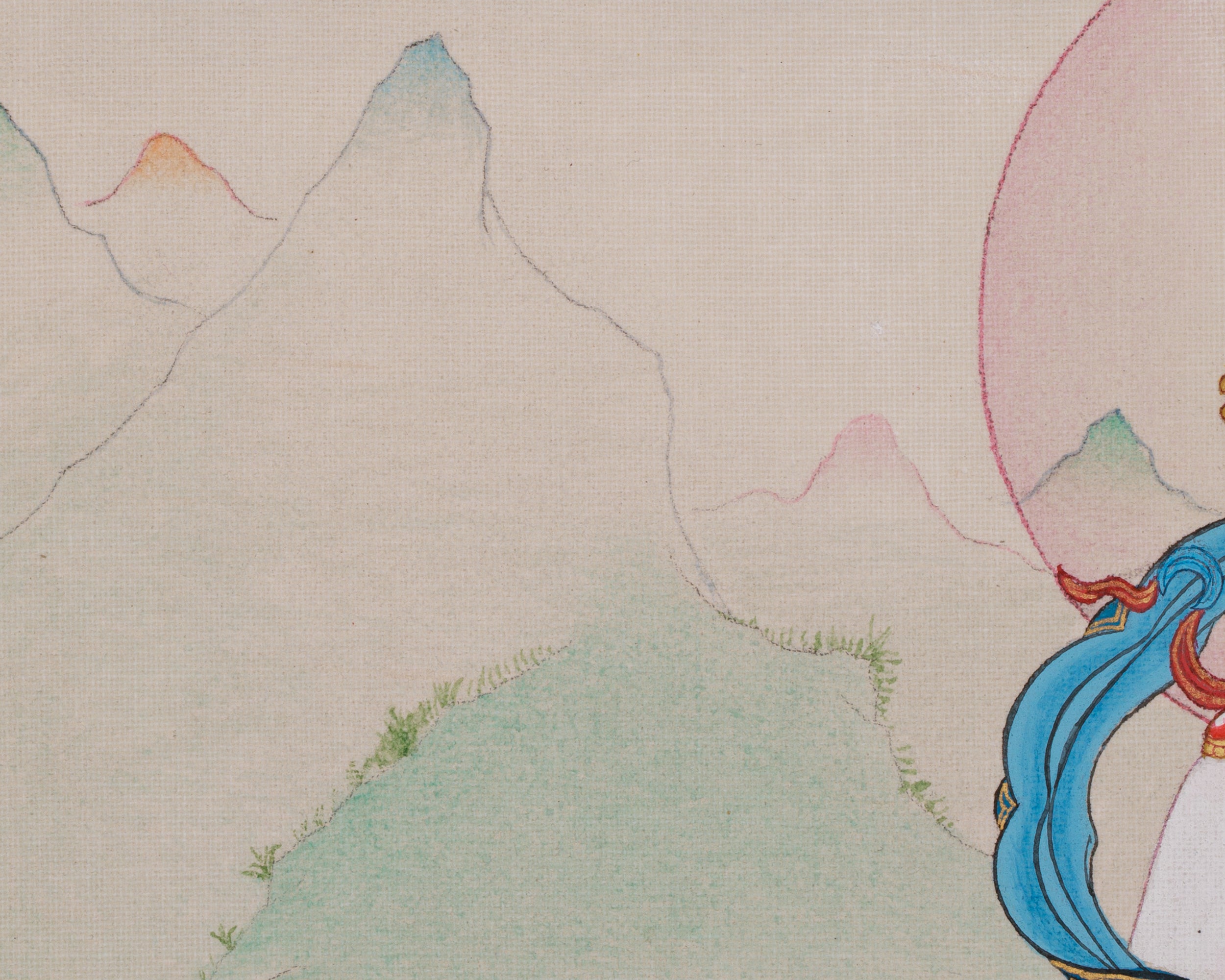 Sita Tara Longevity Deity Thangka | Symbolized Healing, and Protection | White Tara