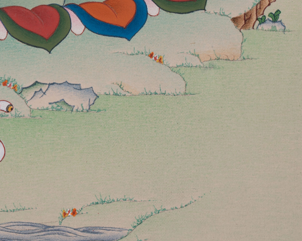 Chakrasamvara Sacred Thangka | The Supreme Union Of Wisdom And Compassion