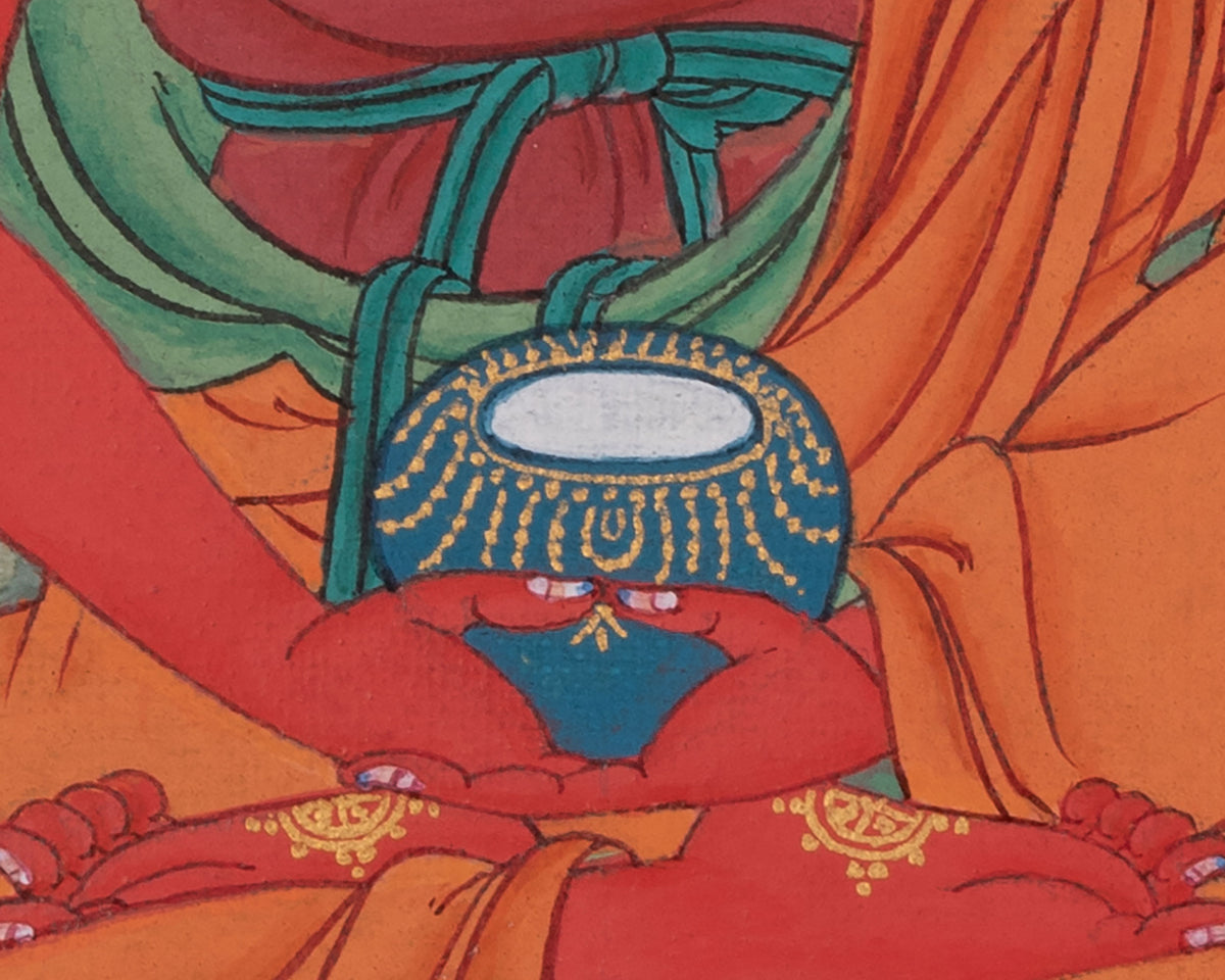 Pure Land Amitabha Buddha Thangka | Represent Infinite Compassion