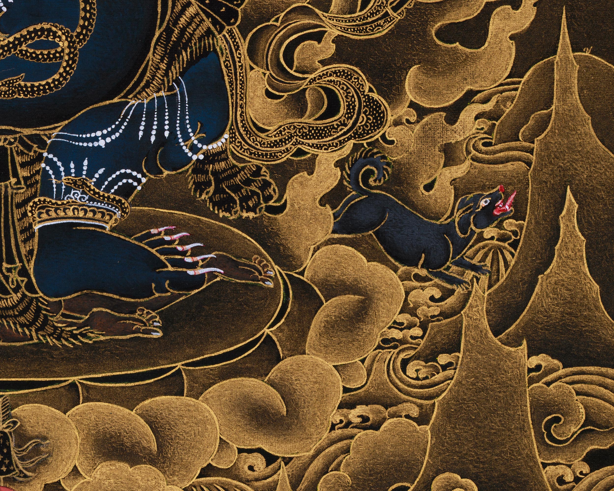 Mahakala of Sakya Tradition | Protector Deity Thangka