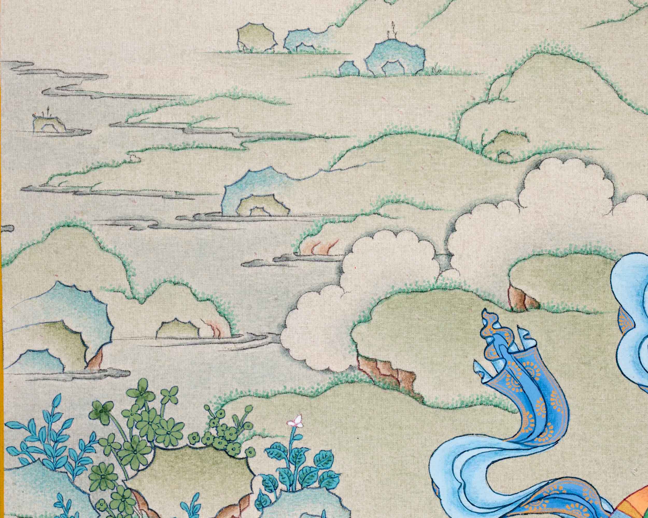 Green Tara, The Mother of Liberation | Traditional Tibetan Buddhist Thangka | The Divine Feminine