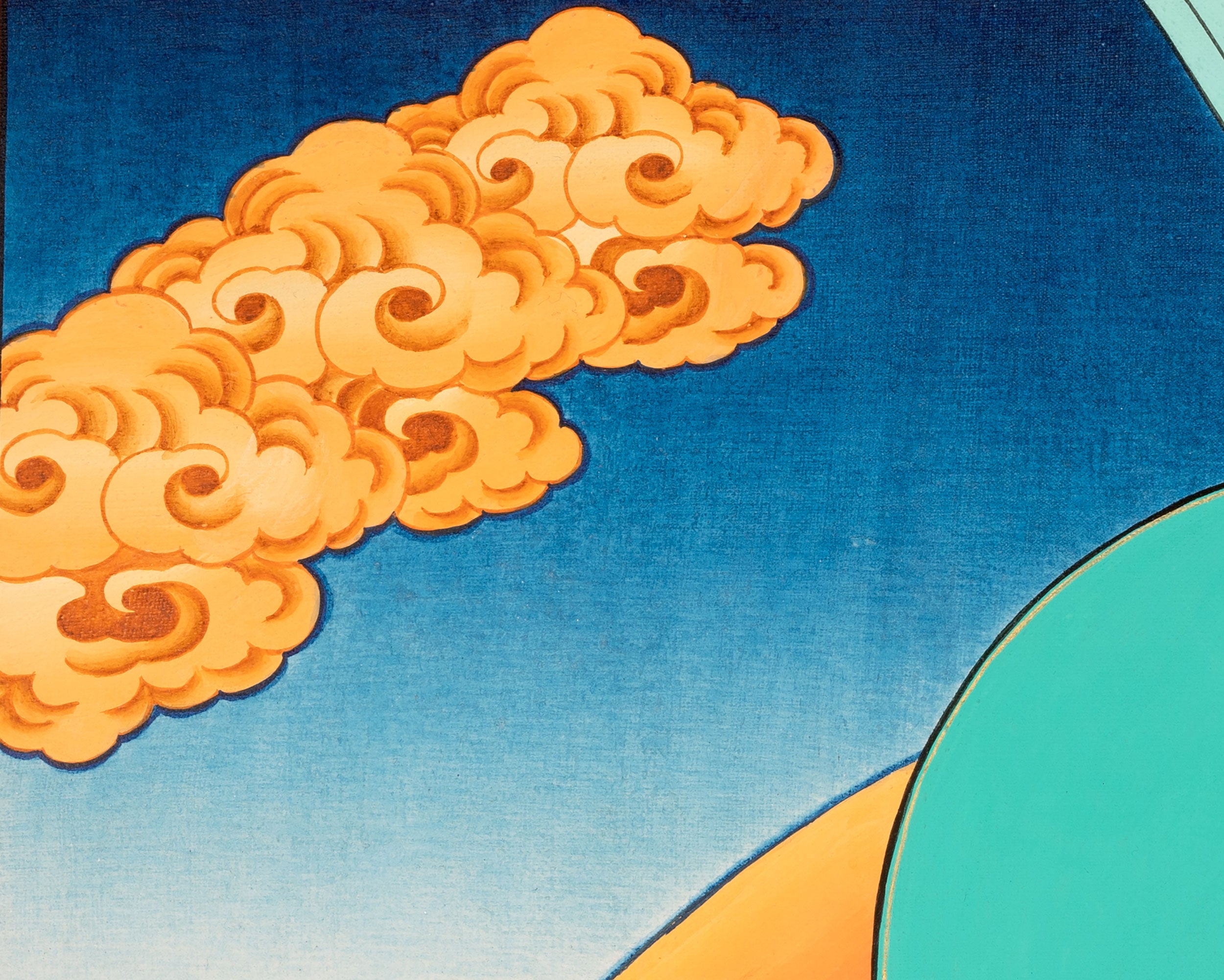 Blue Bhaisajyaguru Thangka | A Symbol of Compassion and Healing