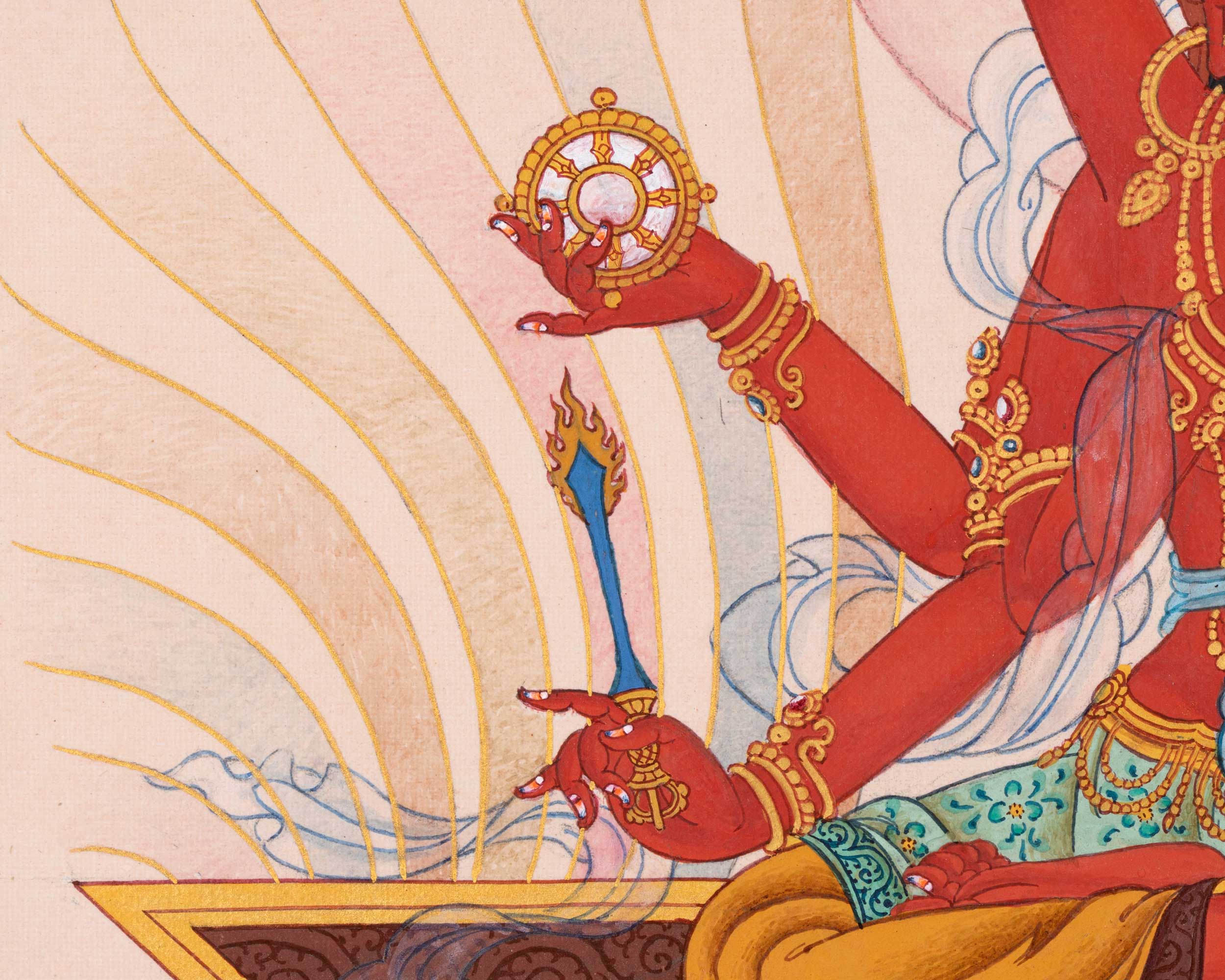 Pravira Tara | 21 Tara of Surya Gupta Thangka