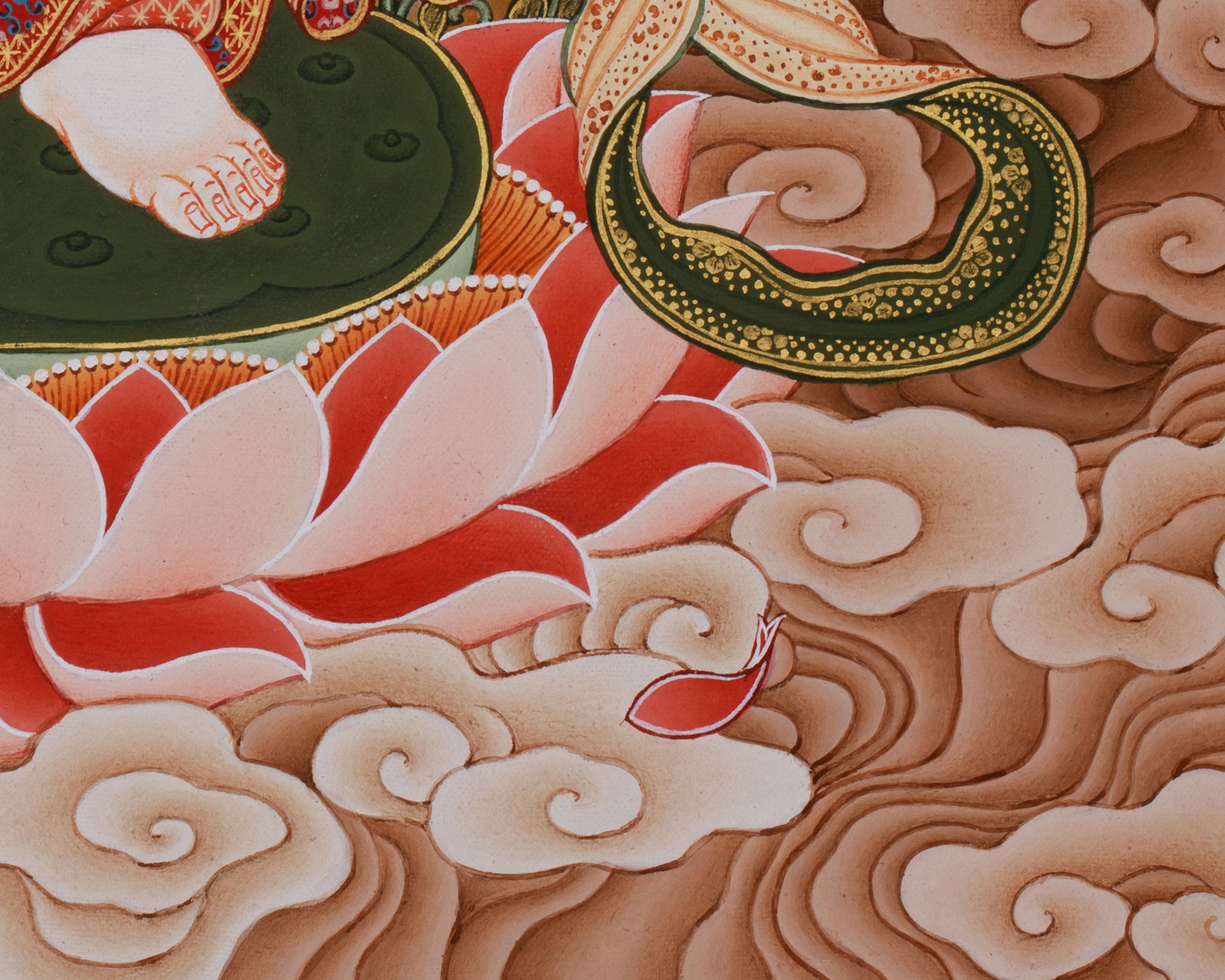 Goddess of Mercy | Japanese Style Thangka