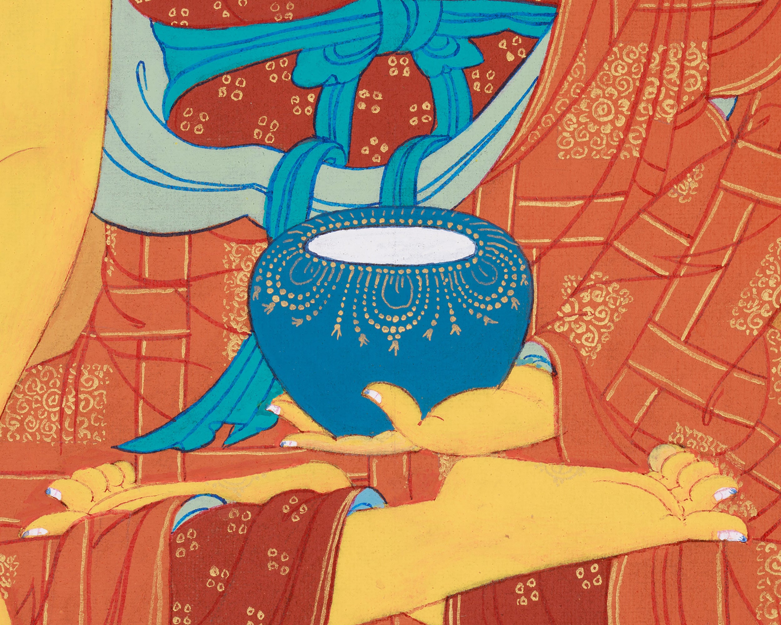 Buddha Shakyamuni with Disciples | Sacred Art of Compassion and Wisdom