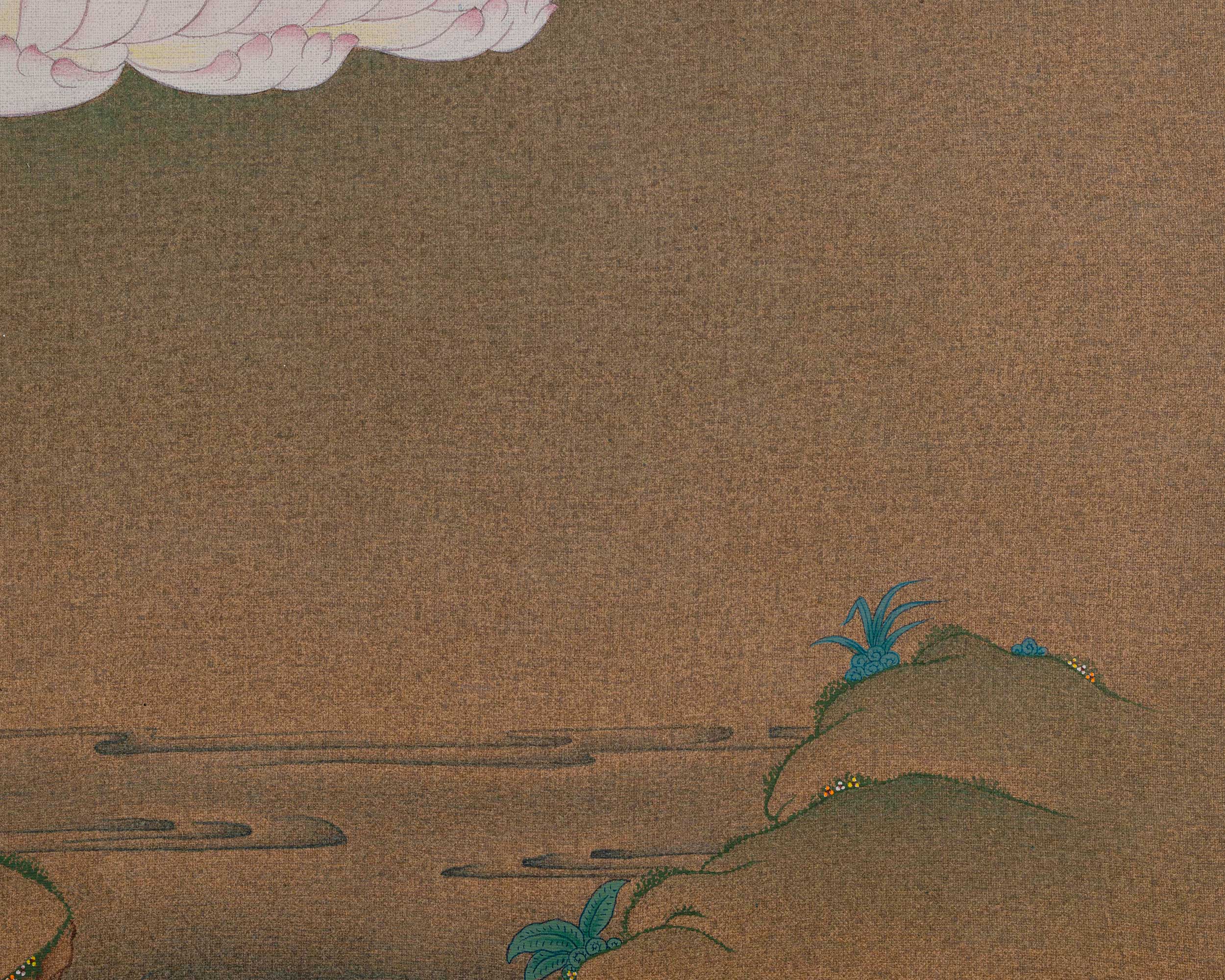 Hand Painted White Tara Thangka | Traditional Tibetan Artwork to Elevate Your Sacred Space