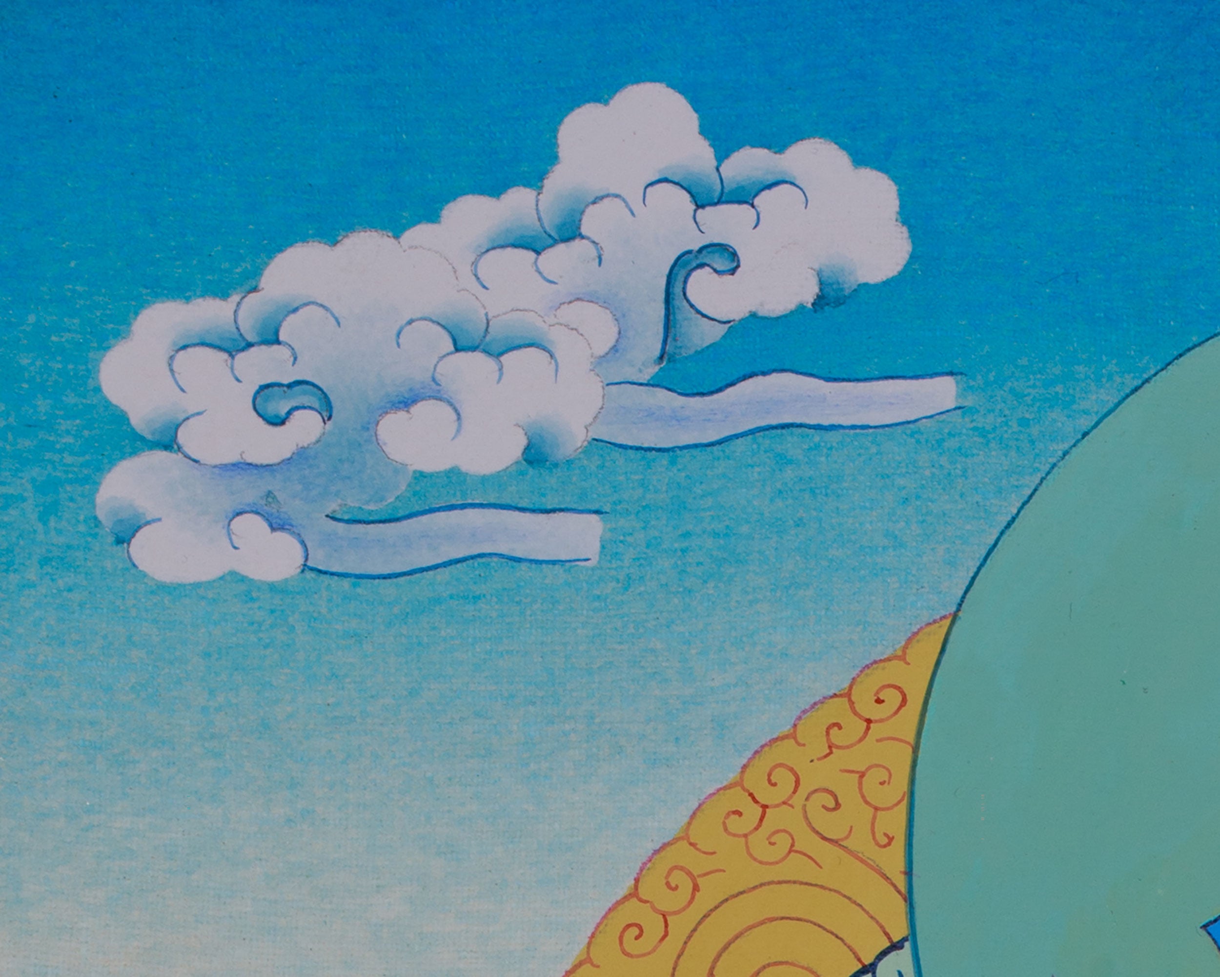 Precious Master Guru Rinpoche Thangka | Easing Royal Posture