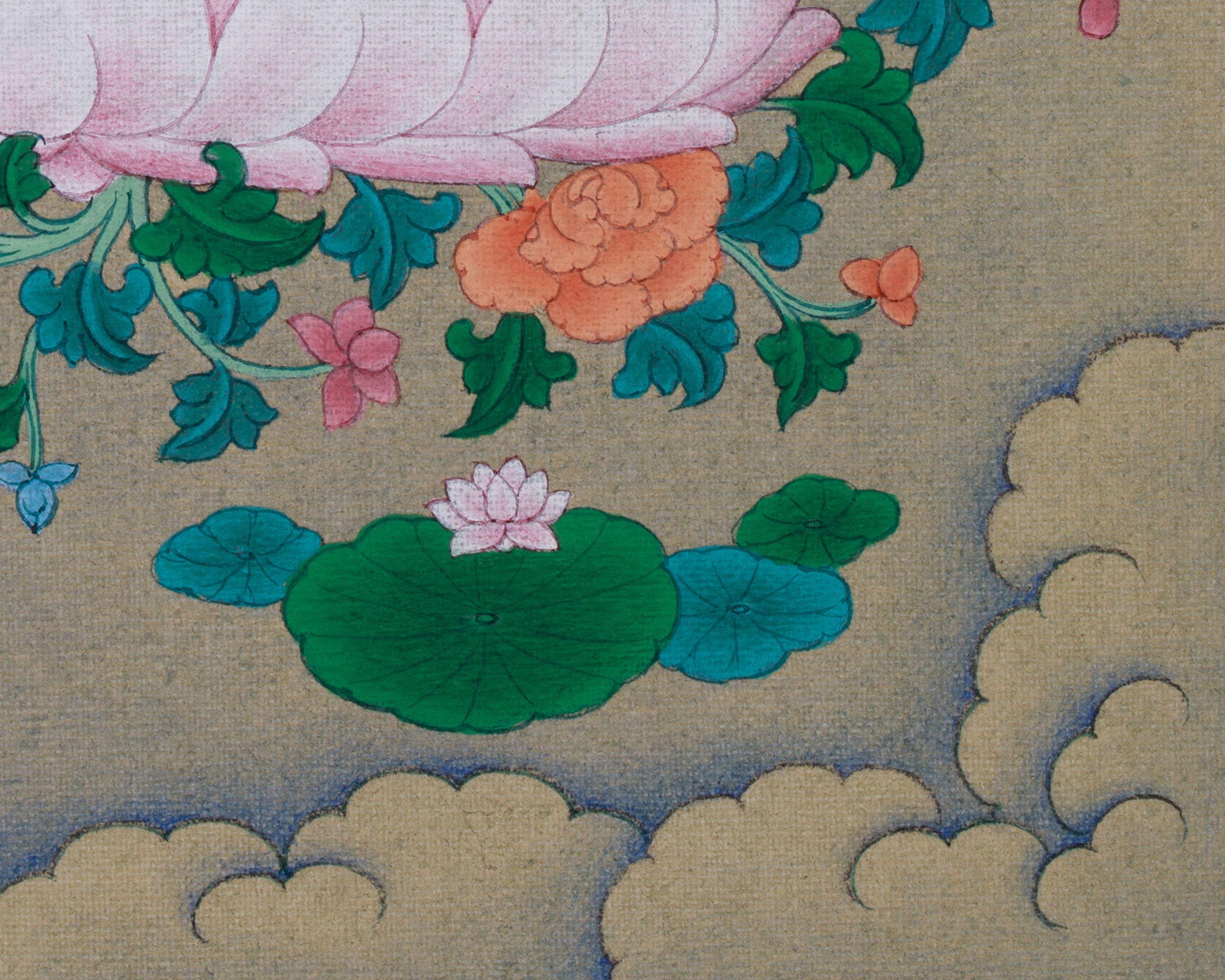 Mother Green Tara Buddha Thangka | Female Bodhisattva of Protection and Swift Aid