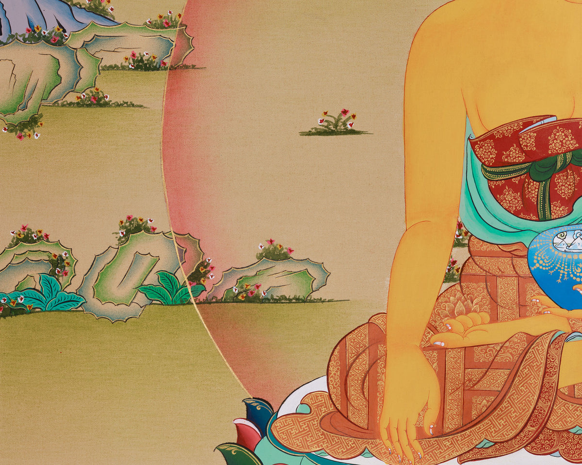 Religious Shakyamuni Buddha Canvas Print | Sage of Shakya Clan
