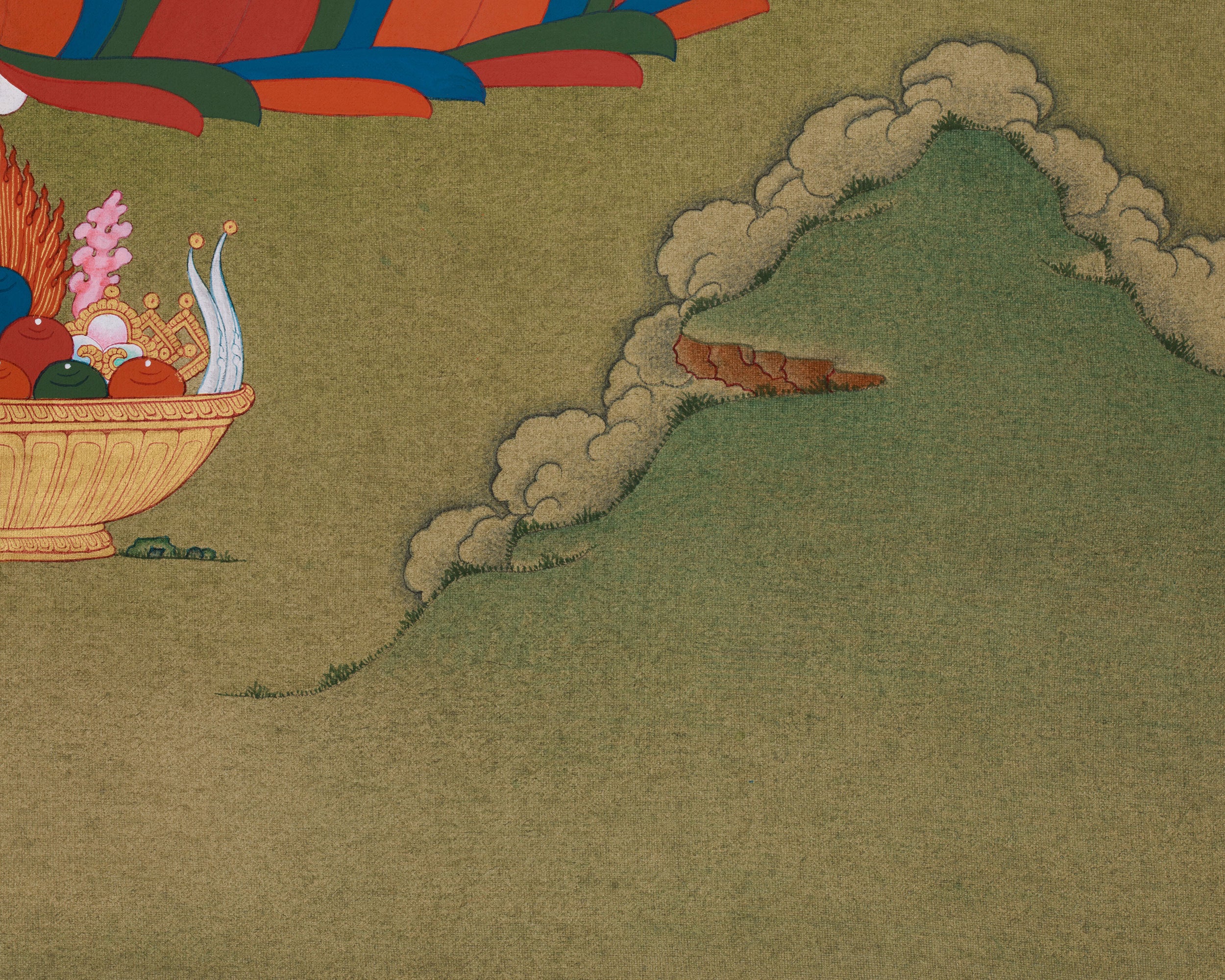 Shakyamuni Gautama Buddha Thangka | Symbol of Enlightenment, Peace & Inner Awakening