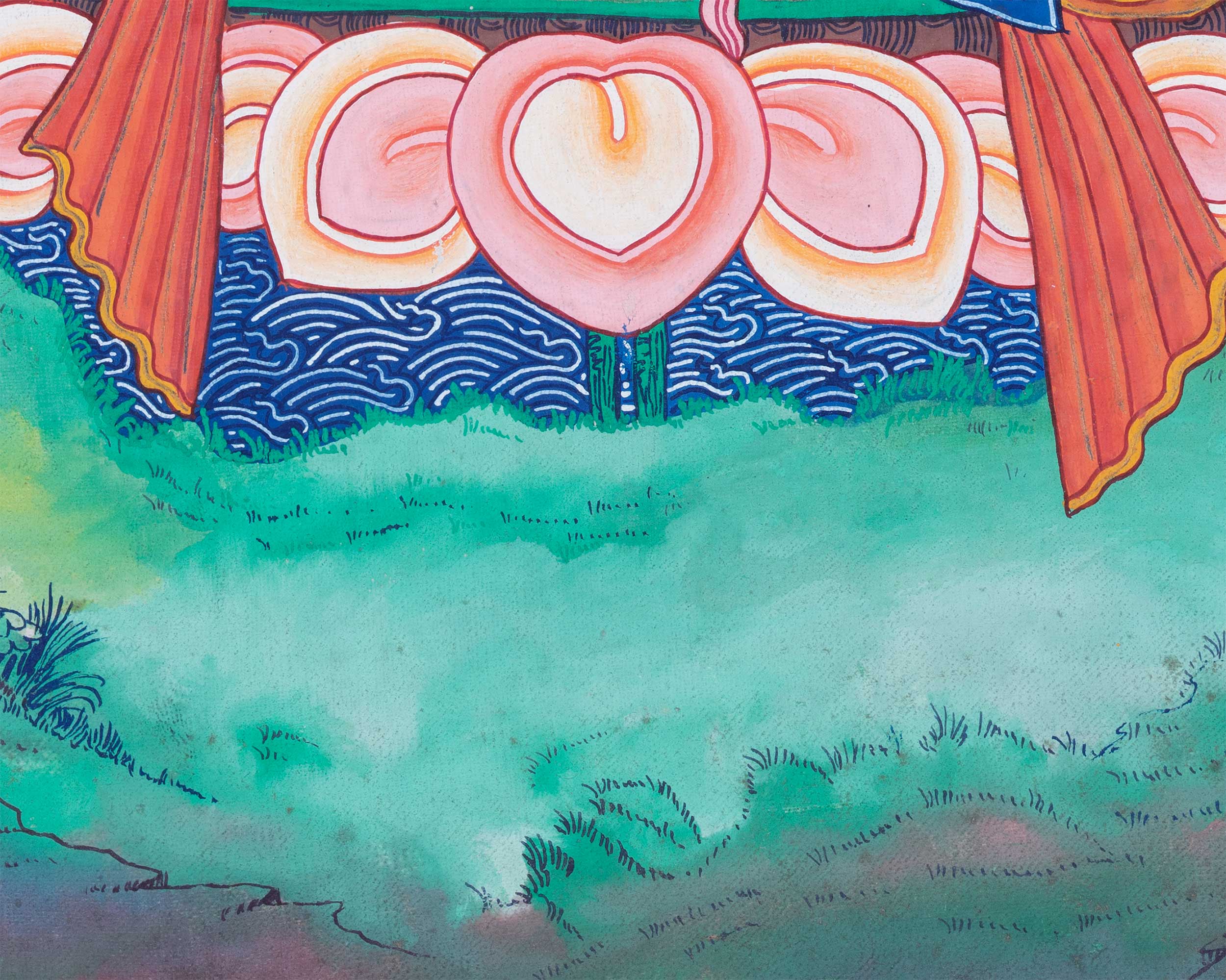 White Tara | Female Buddhist Divinity | Original Thangka Painting