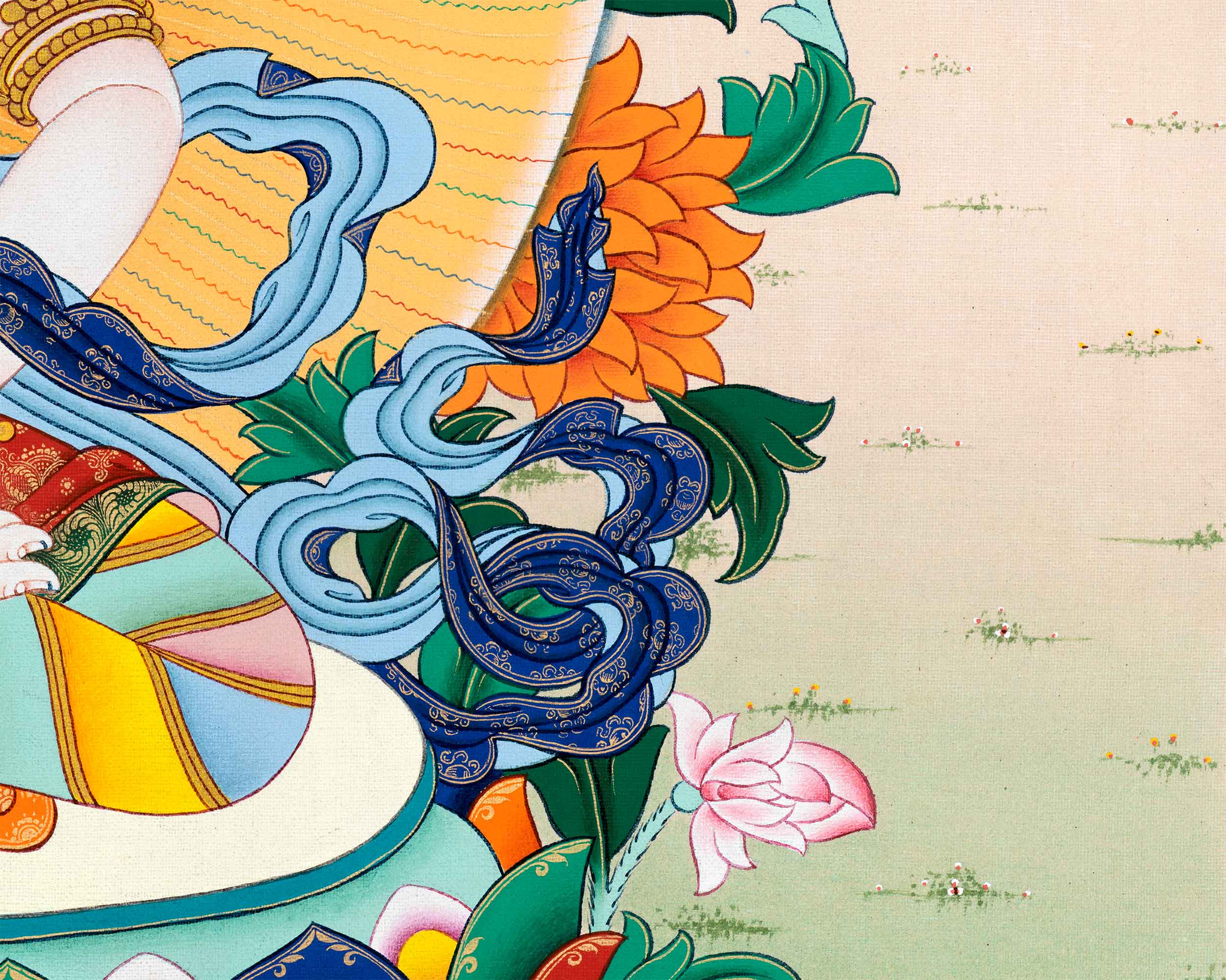 Vajrasattva's Blessings in Art | High Quality Print for Inner Purification