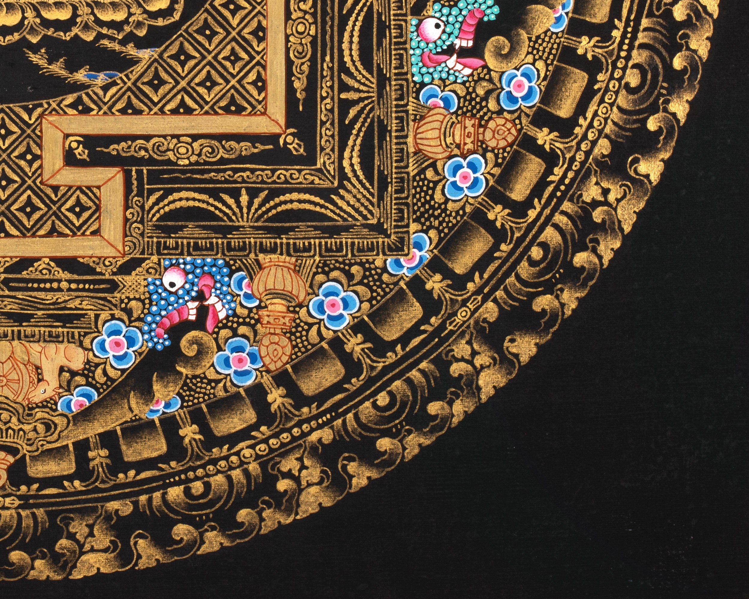 Vajrapani Mandala Thangka | Asian Art