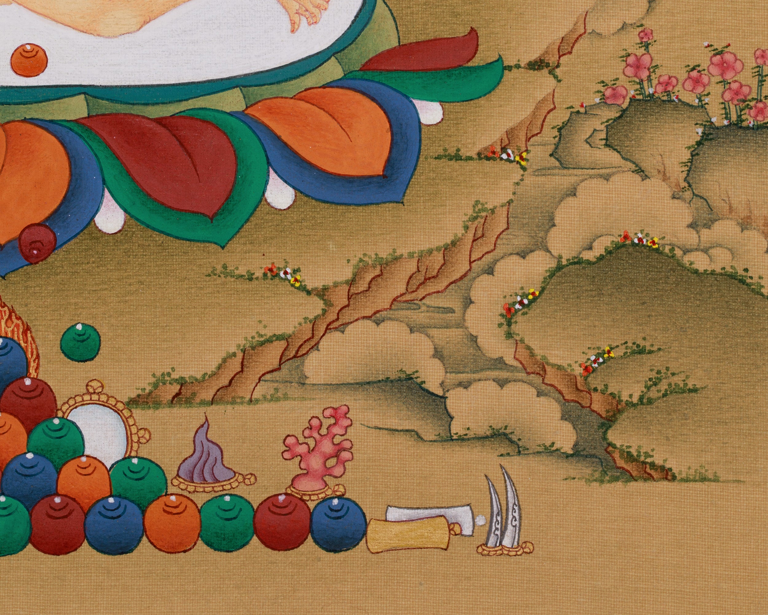 Sacred Standing Black Dzambhala | Wealth Deity for Spiritual and Material Abundance