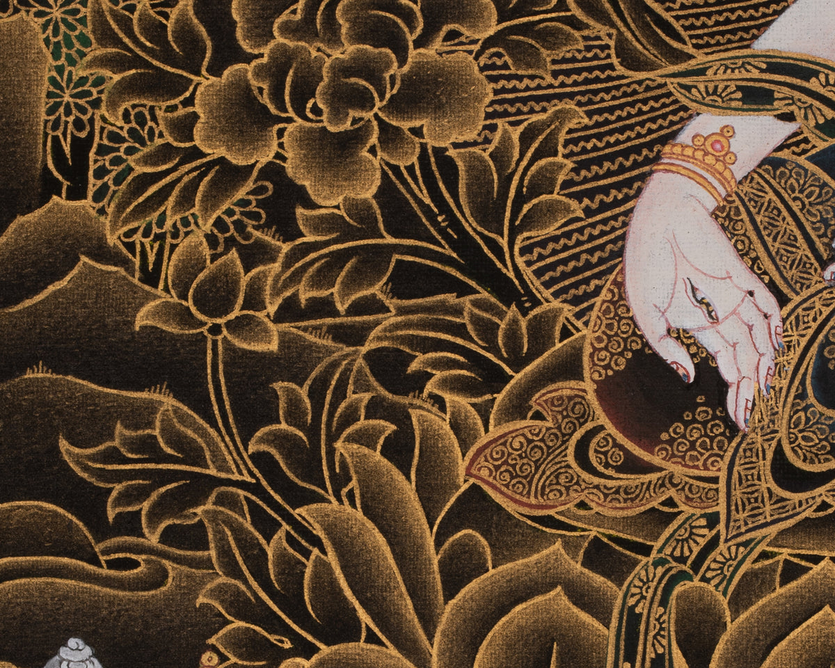 White Tara Tibetan Buddhist Art | Compassion and Longevity Deity