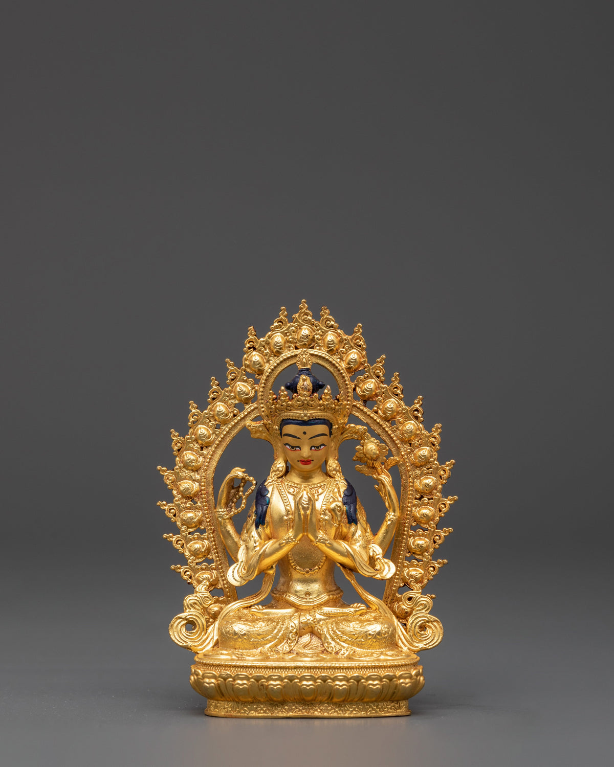 Sacred Bodhisattva Chenrezig Figurine