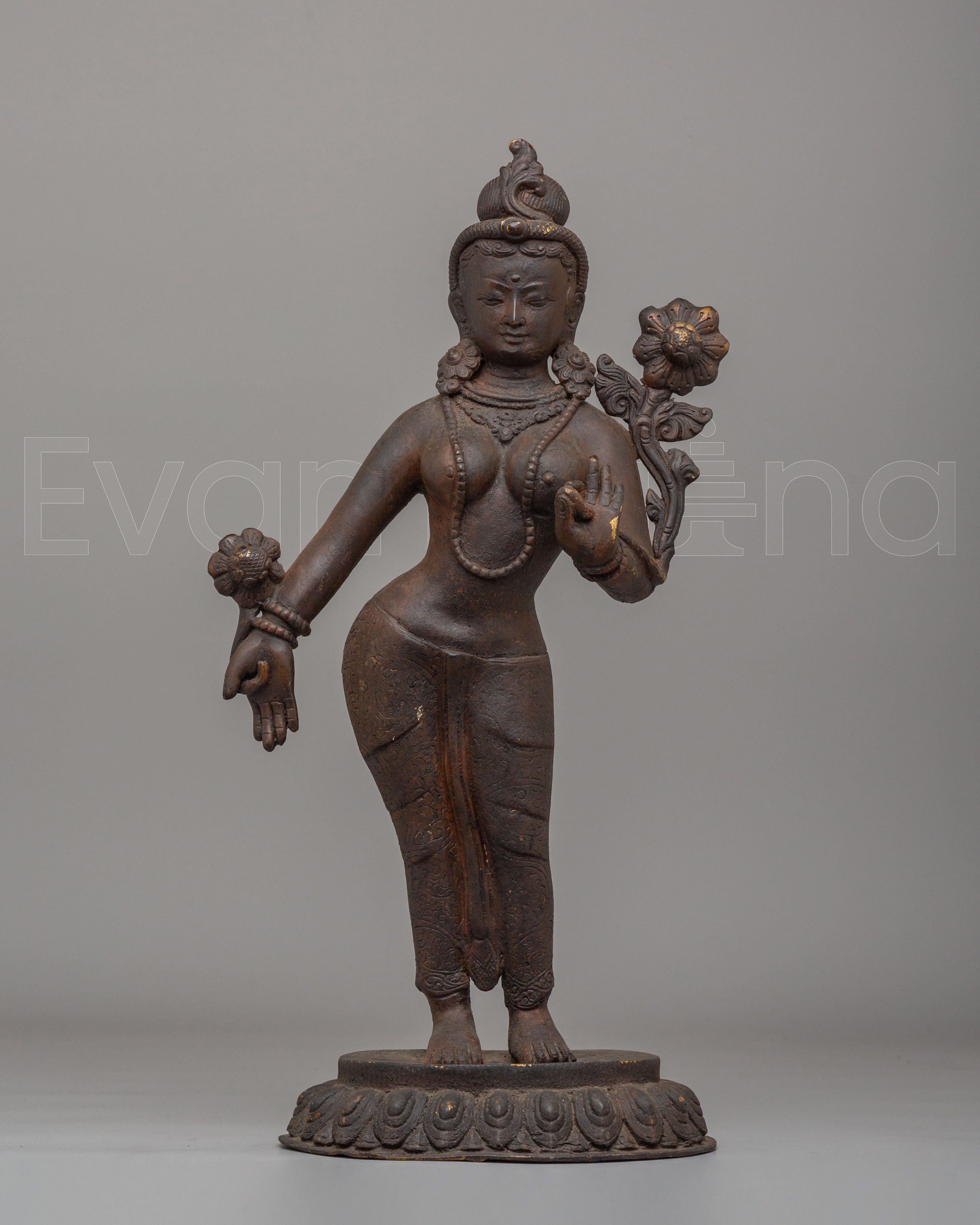 Himalayan Standing Tara Statue